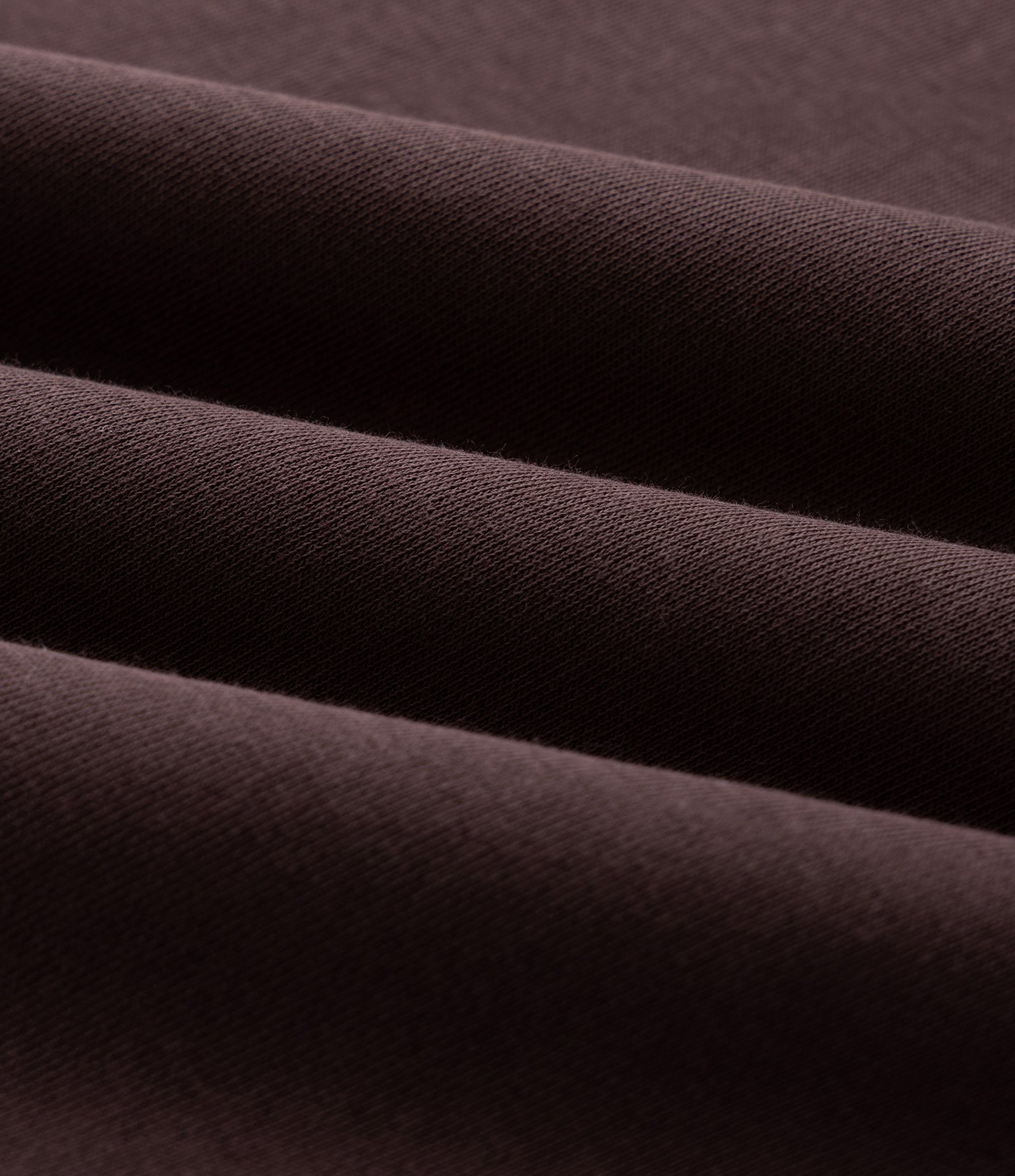 Casaco Relaxed Básico em Moletom com Forro Marrom 3