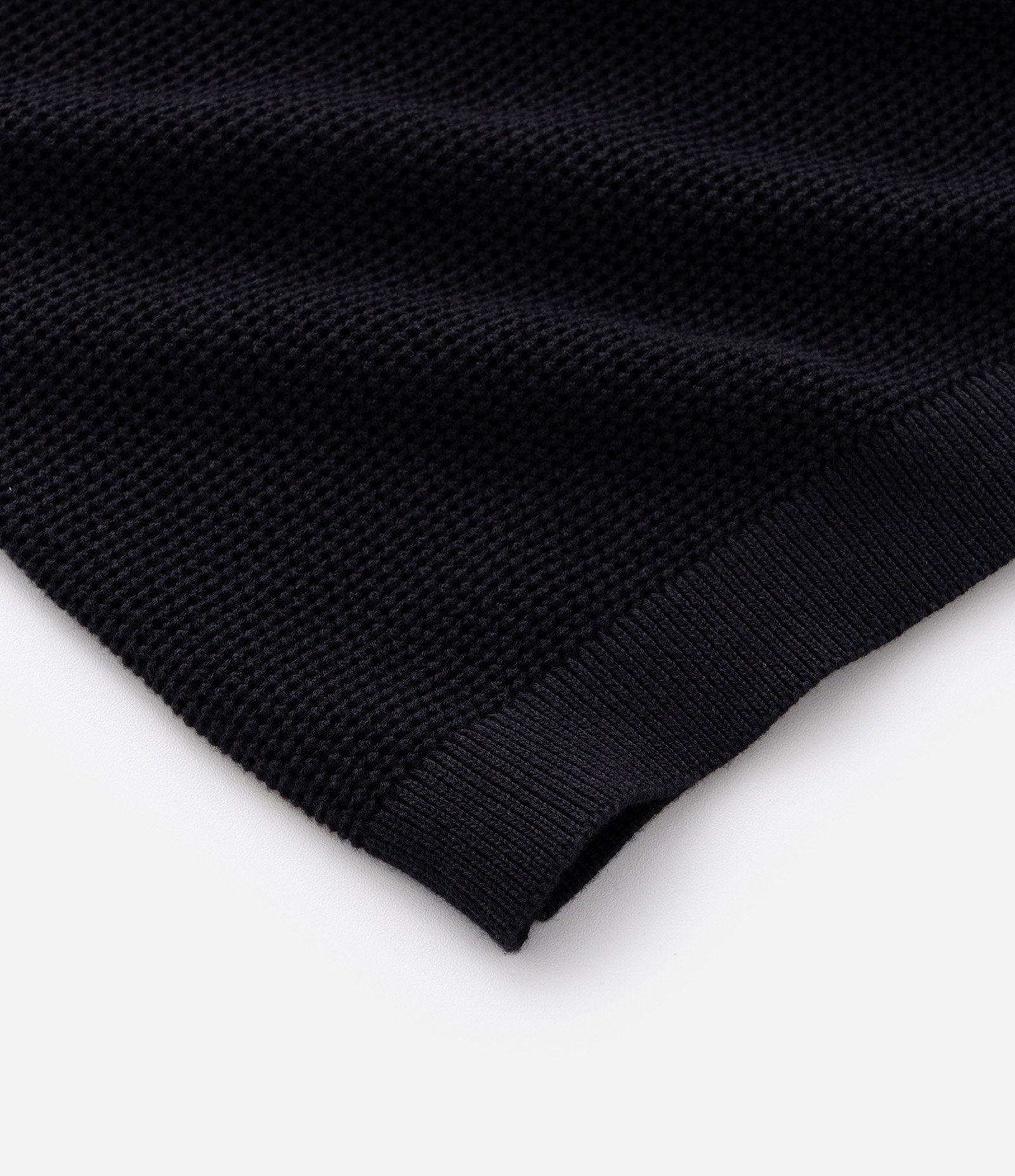 Camiseta Boxy em Tricô Preto 4