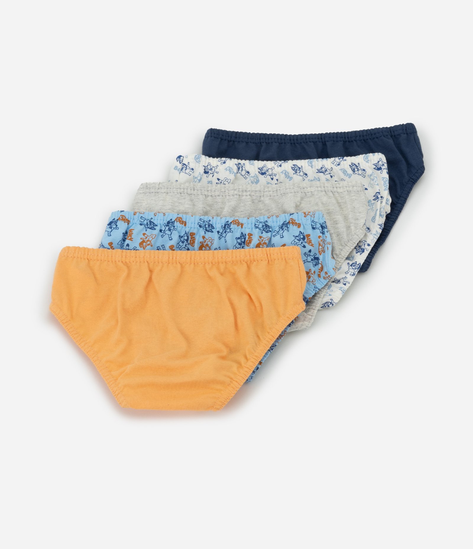 Kit 05 Cuecas Infantis Slip com Estampa Bluey – Tam 2 ao 10 Sortido 2