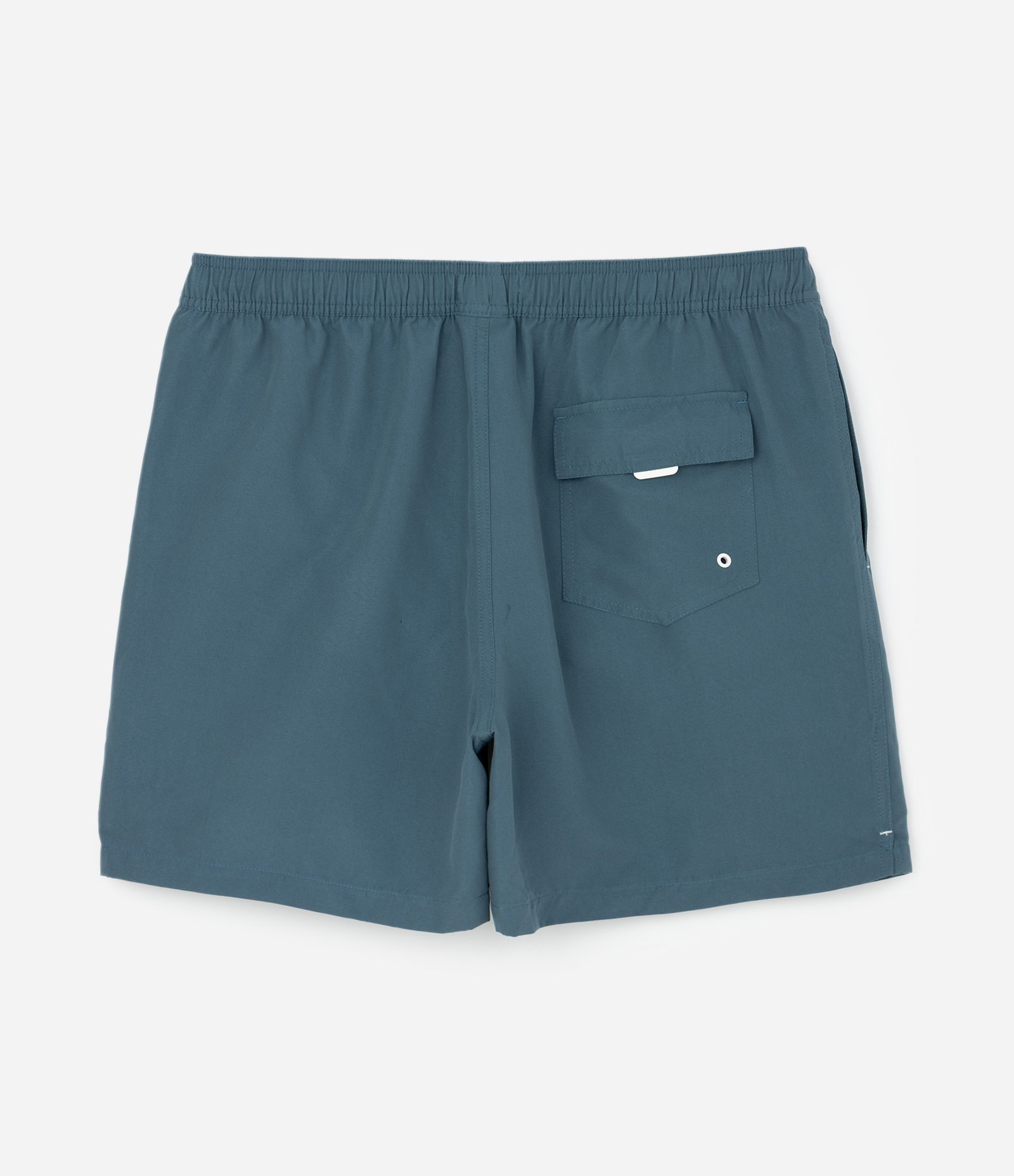 Bermuda de Banho em Peach Touch com Cós Elástico Azul médio 6