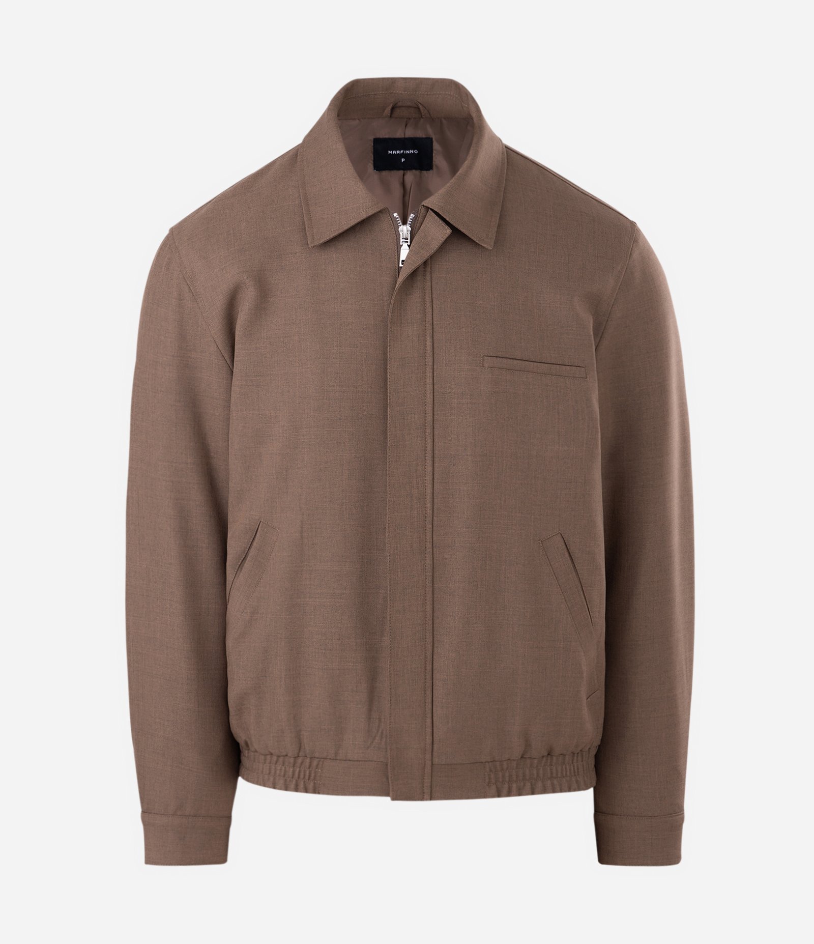 Jaqueta em Sarja Marrom 6
