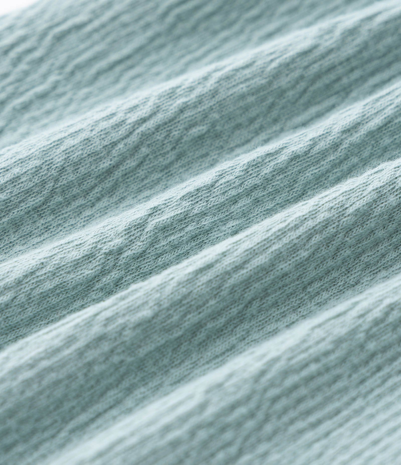 Conjunto Infantil com Estampa Floral Liberty Texturizado - Tam 0 a 18 Meses Verde 11