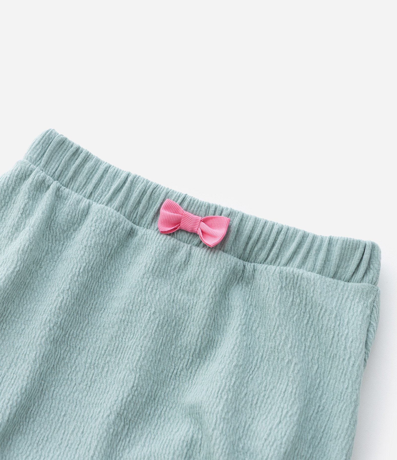 Conjunto Infantil com Estampa Floral Liberty Texturizado - Tam 0 a 18 Meses Verde 8