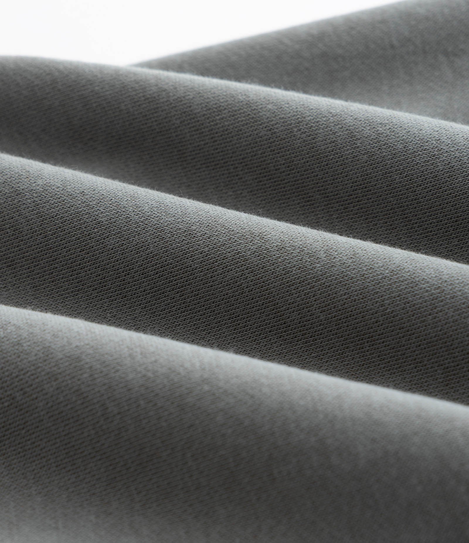 Calça Reta em Moletom com Bolsos e Amarração no Cós Cinza 3