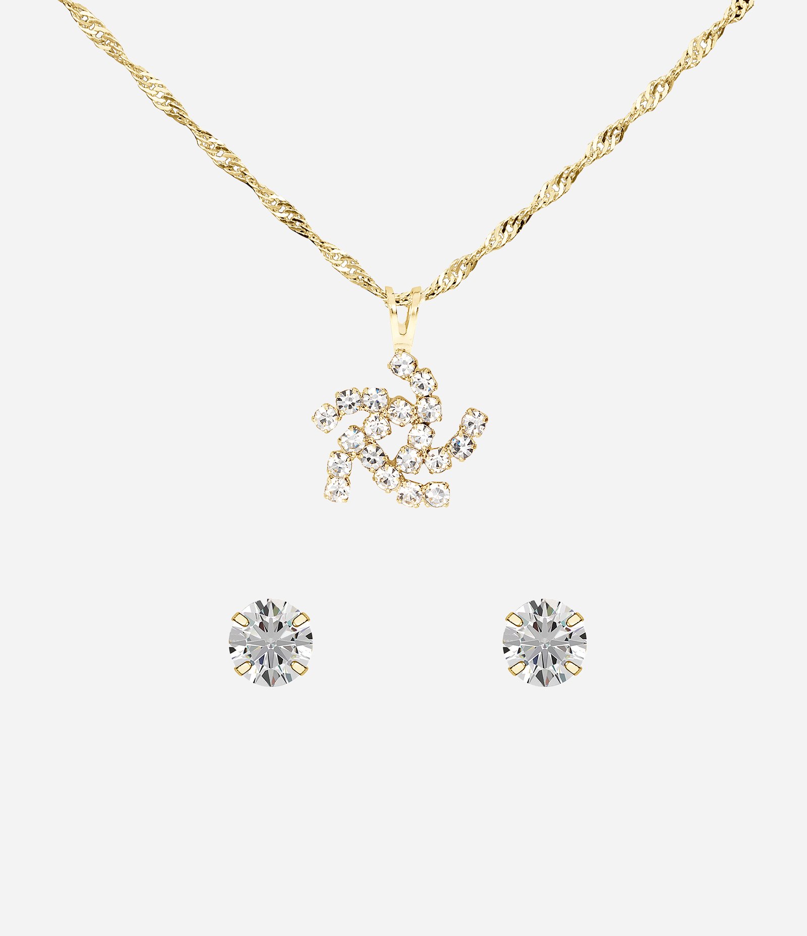 Kit Relógio Analógico Aço Feminino Champion Bicolor 3