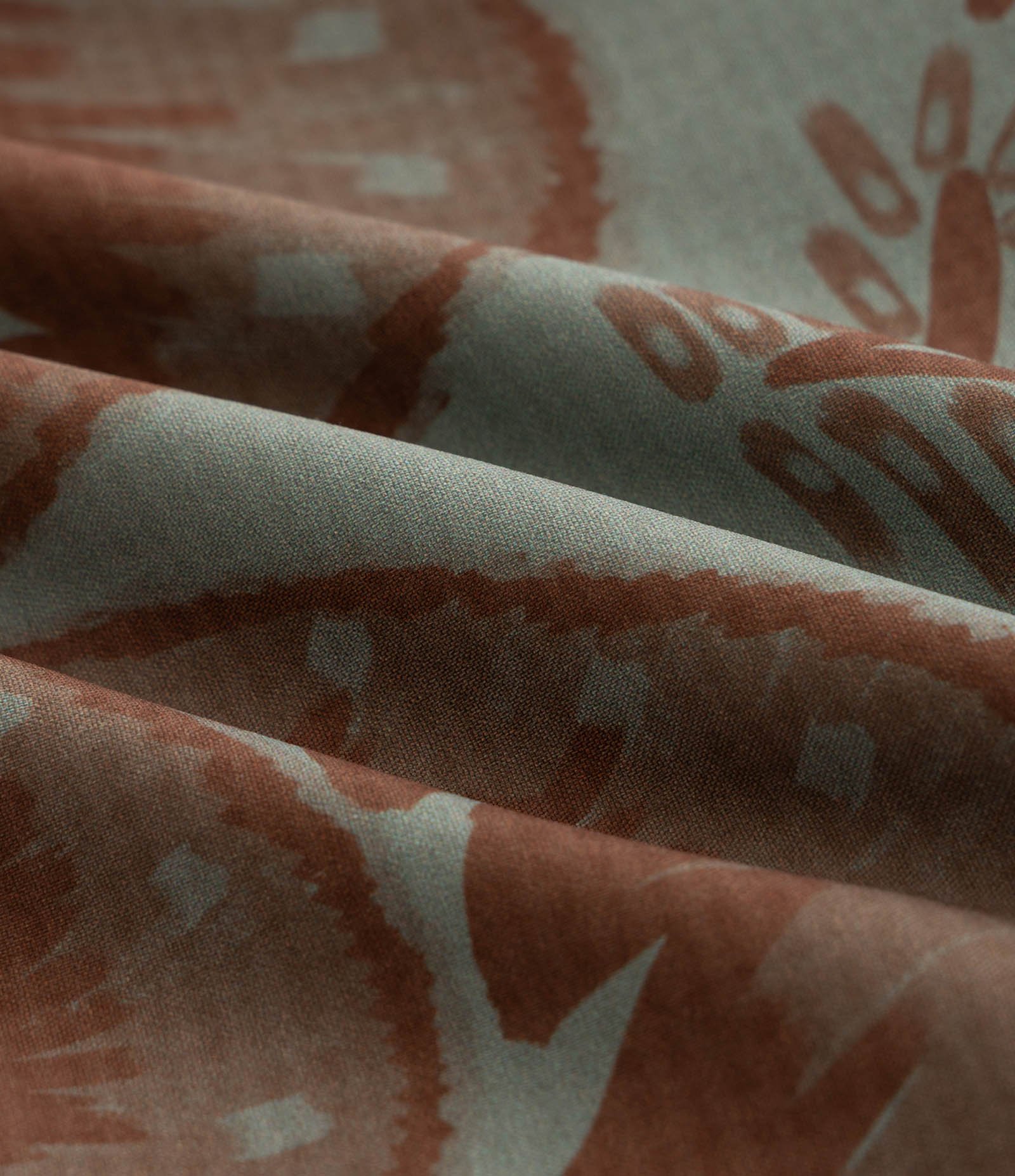 Bermuda de Praia em Microfibra com Estampa de Coqueiros e Lagosta Verde 3