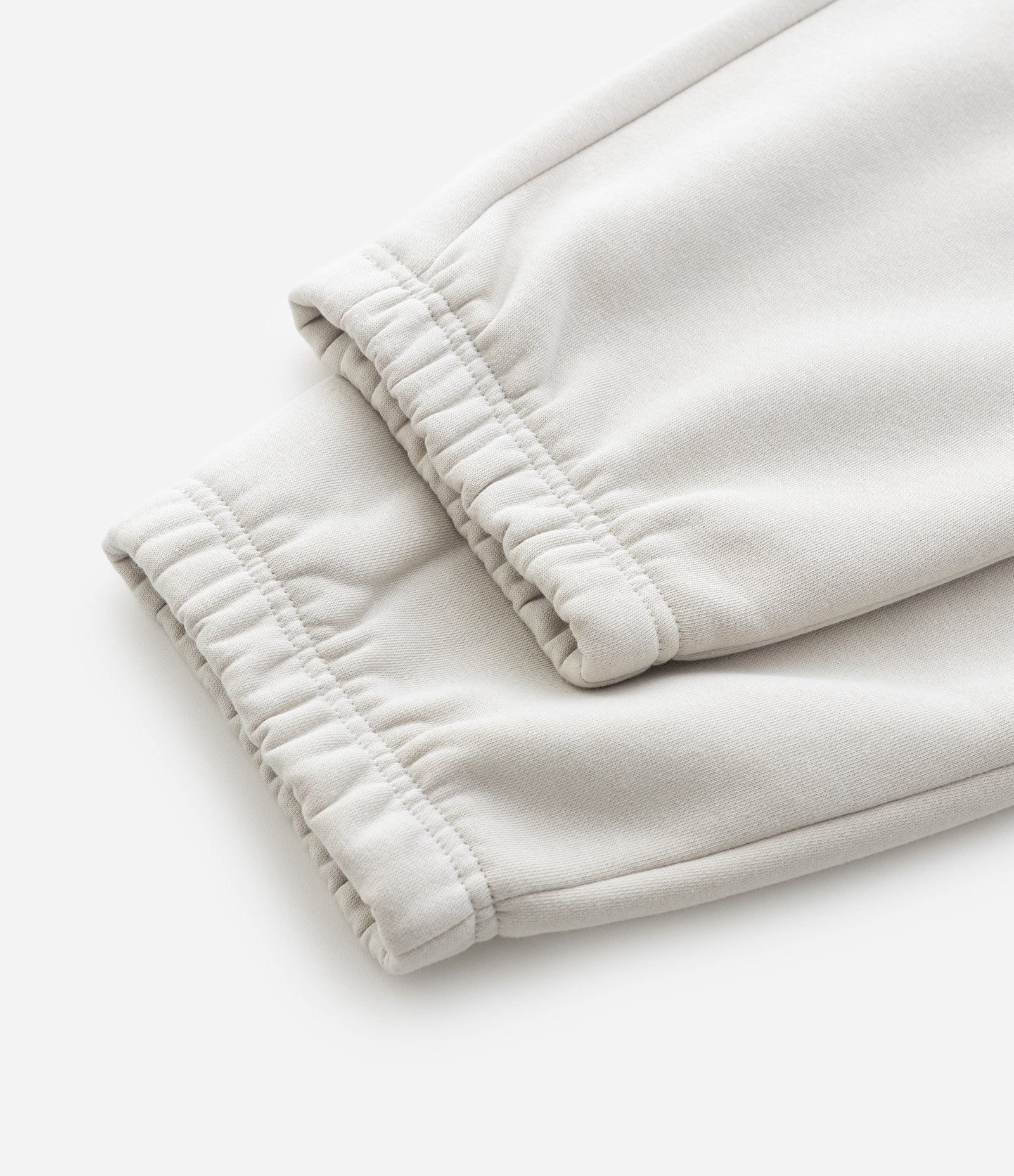 Calça Jogger em Moletom com Felpa e Punho Ajustado Bege Claro 10