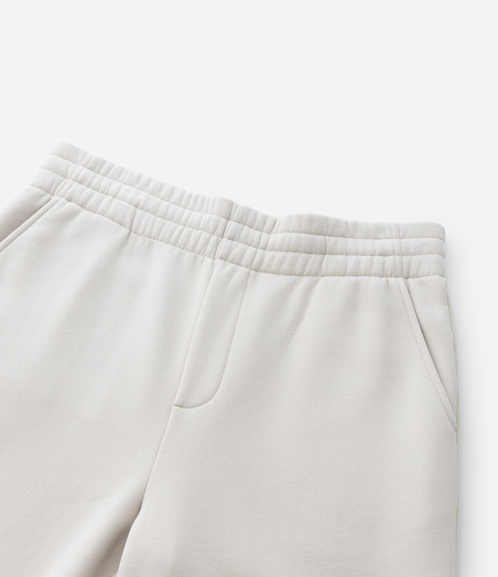 Calça Jogger em Moletom com Felpa e Punho Ajustado Bege Claro 11