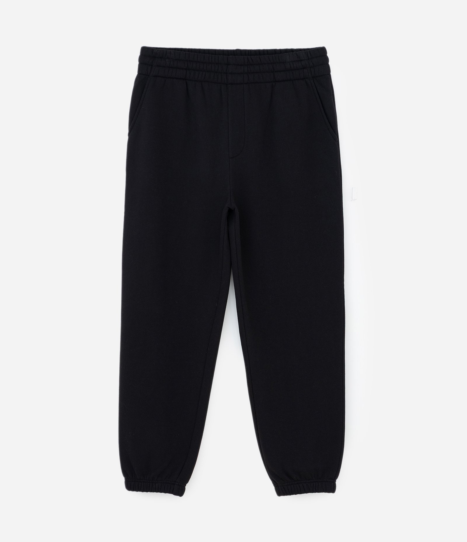 Calça Jogger em Moletom com Felpa e Punho Ajustado Preto 5