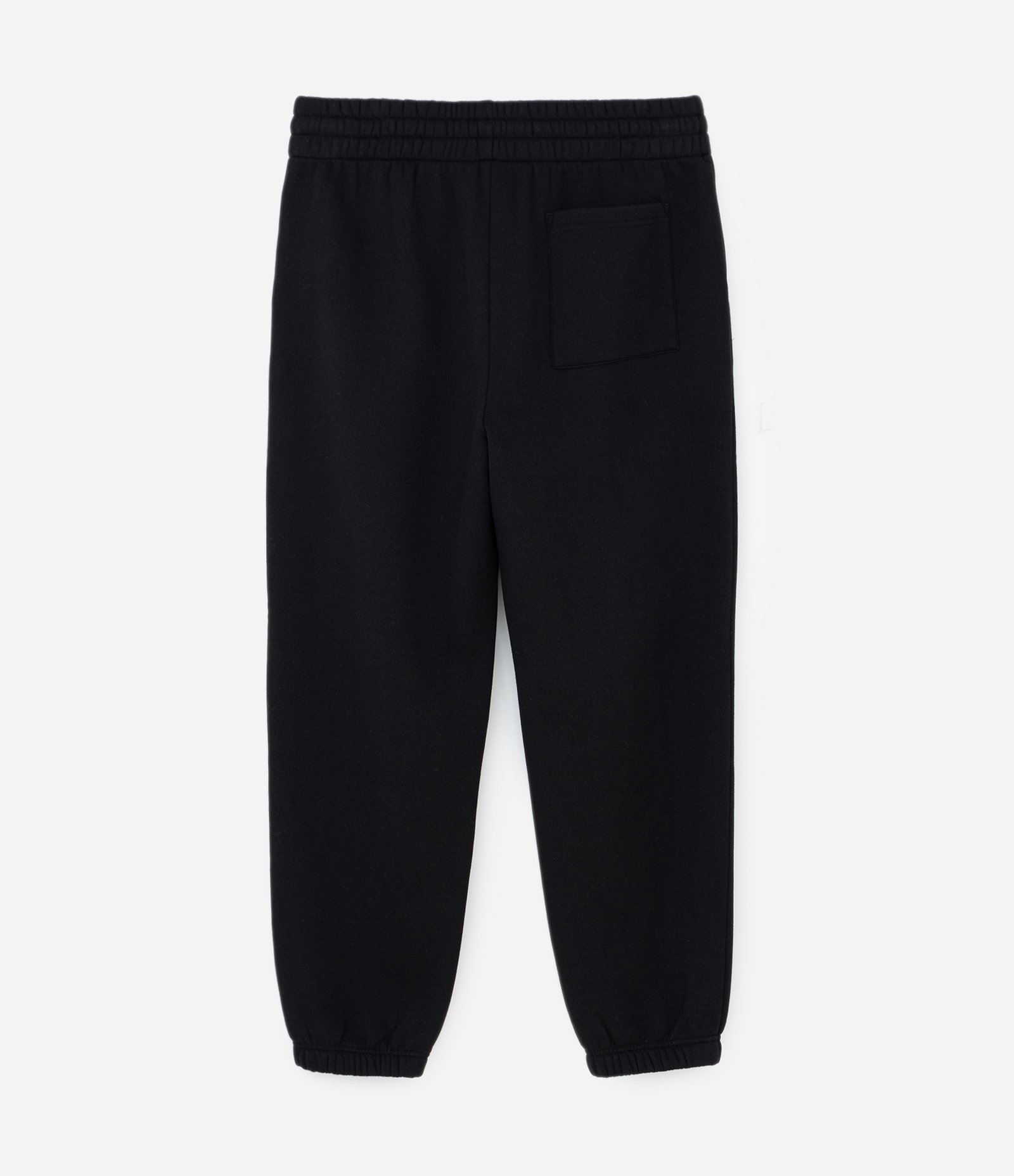 Calça Jogger em Moletom com Felpa e Punho Ajustado Preto 6
