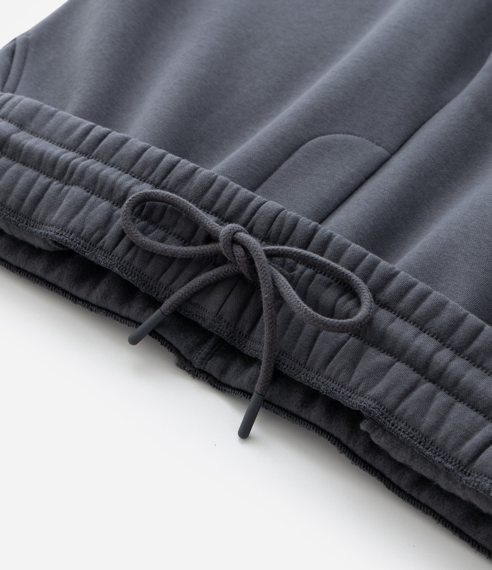 Calça Jogger em Moletom com Felpa e Punho Ajustado Cinza Chumbo 4