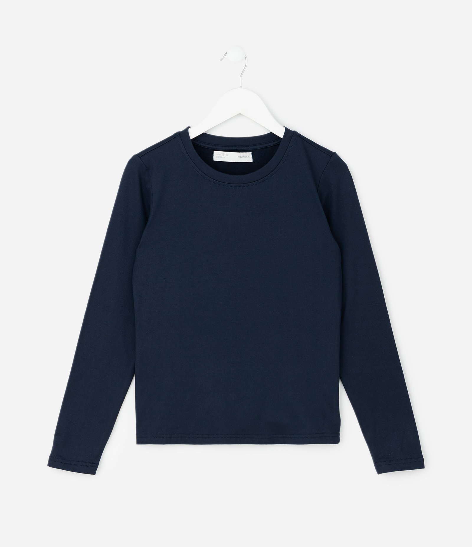 Camiseta Térmica Infantil com Manga Longa – Tam 5 a 16 Anos Azul Escuro 1