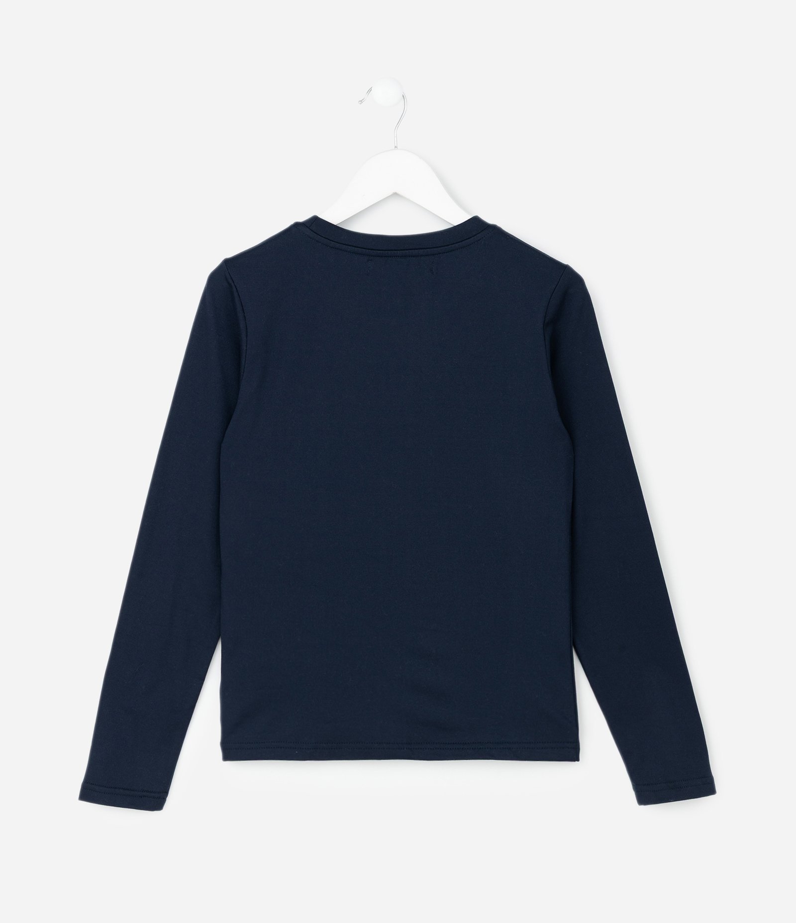 Camiseta Térmica Infantil com Manga Longa – Tam 5 a 16 Anos Azul Escuro 2