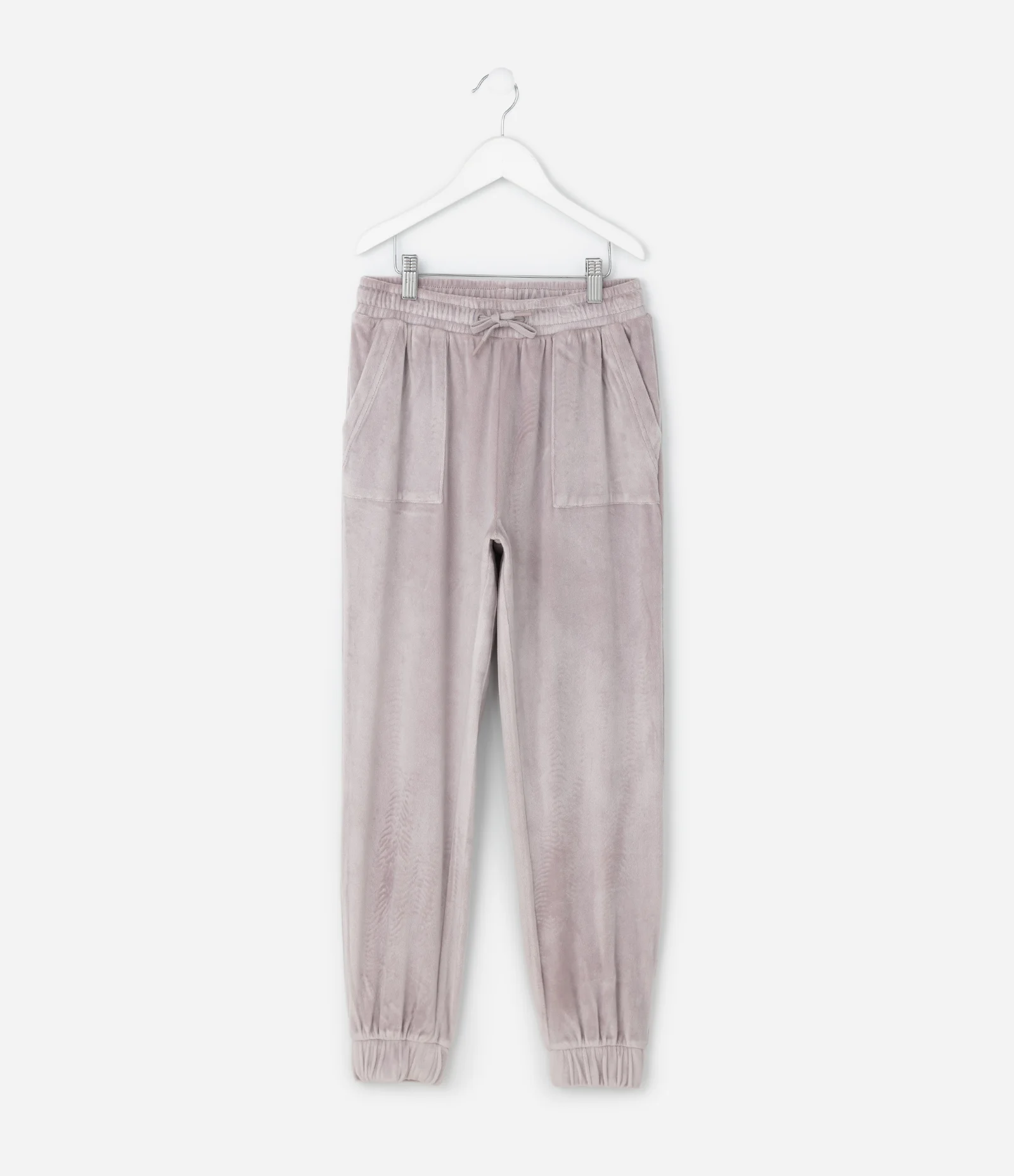 Calça Infantil Jogger com Cós Funcional – Tam 5 a 14 Anos Lilás Acinzentado 1