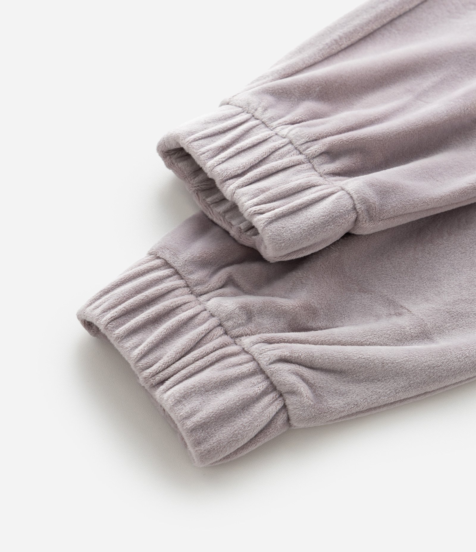 Calça Infantil Jogger com Cós Funcional – Tam 5 a 14 Anos Lilás Acinzentado 4