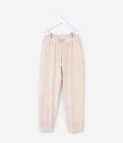 Calça Infantil Jogger com Cós Funcional – Tam 5 a 14 Anos