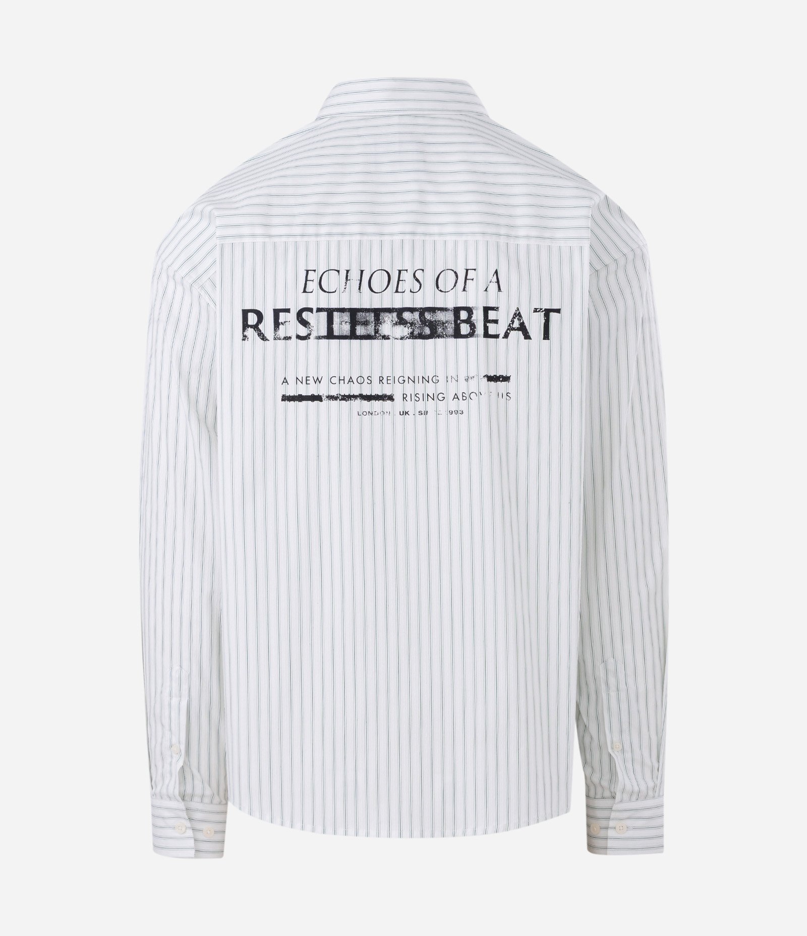 Camisa manga longa Meia Malha Listra Echoes of a Resteess Beat Branco 6