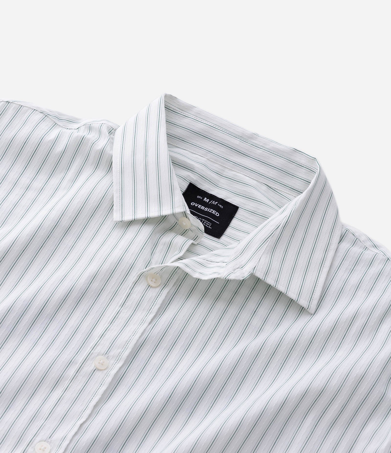 Camisa manga longa Meia Malha Listra Echoes of a Resteess Beat Branco 8