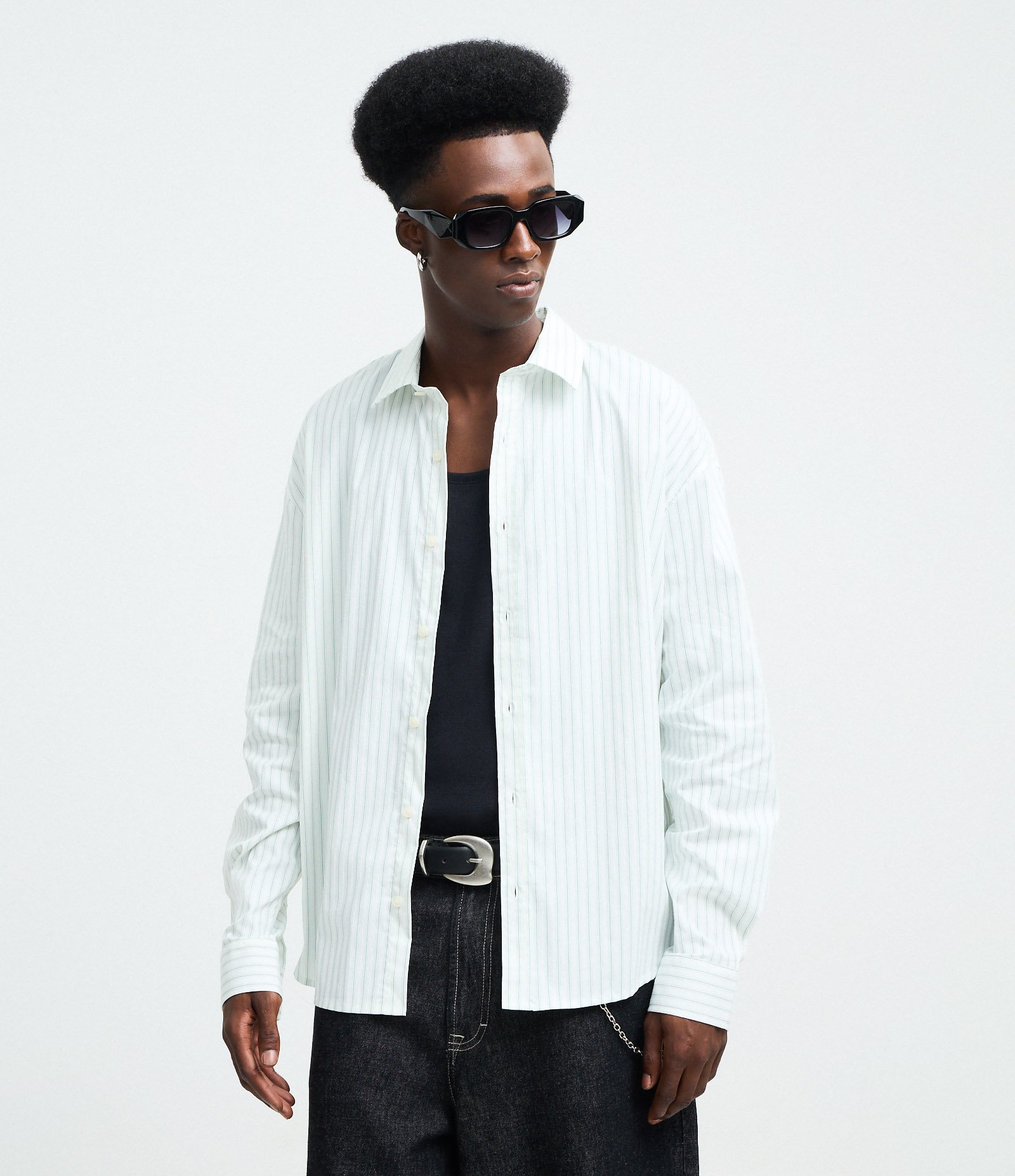 Camisa manga longa Meia Malha Listra Echoes of a Resteess Beat Branco 1