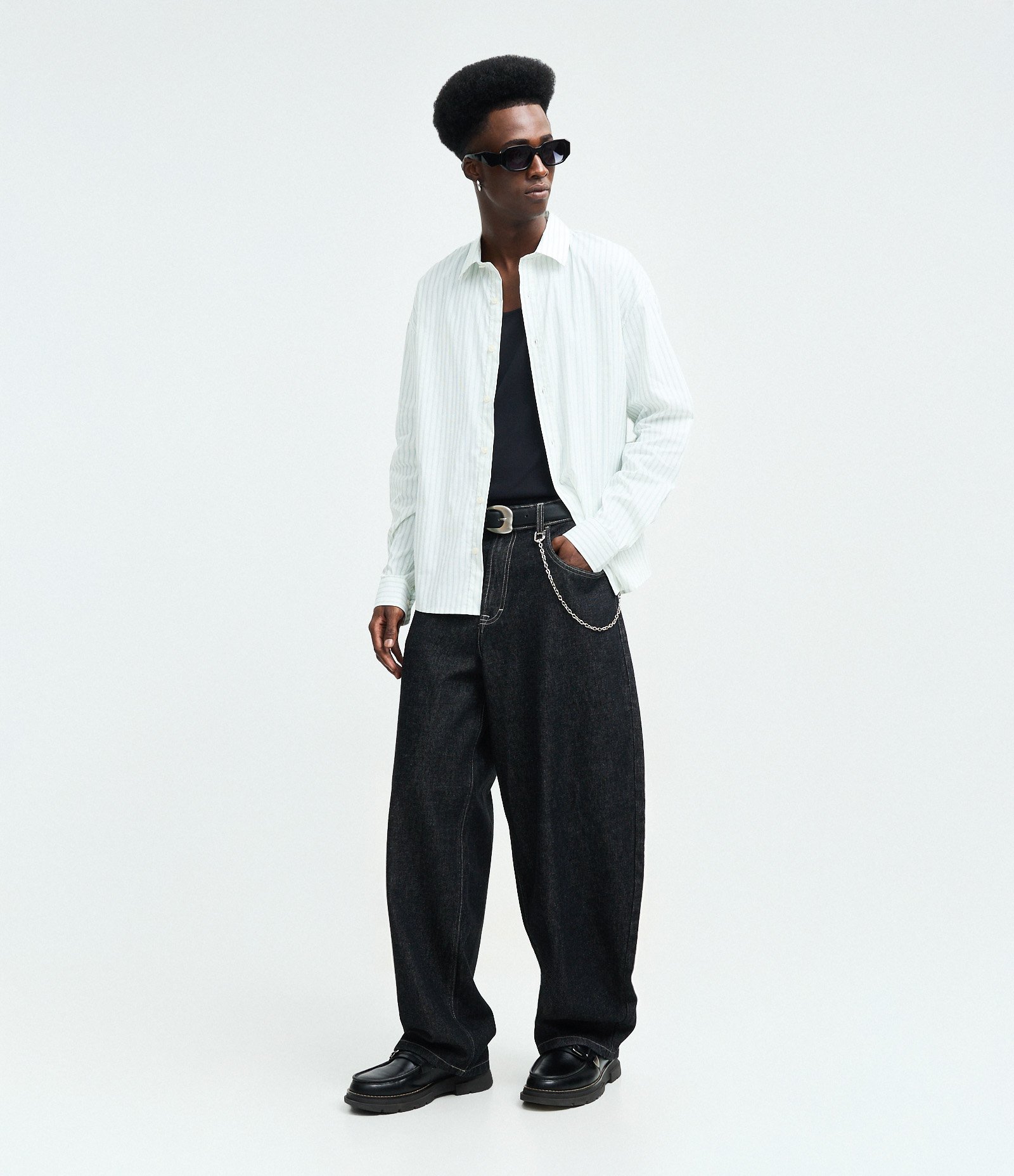 Camisa manga longa Meia Malha Listra Echoes of a Resteess Beat Branco 2