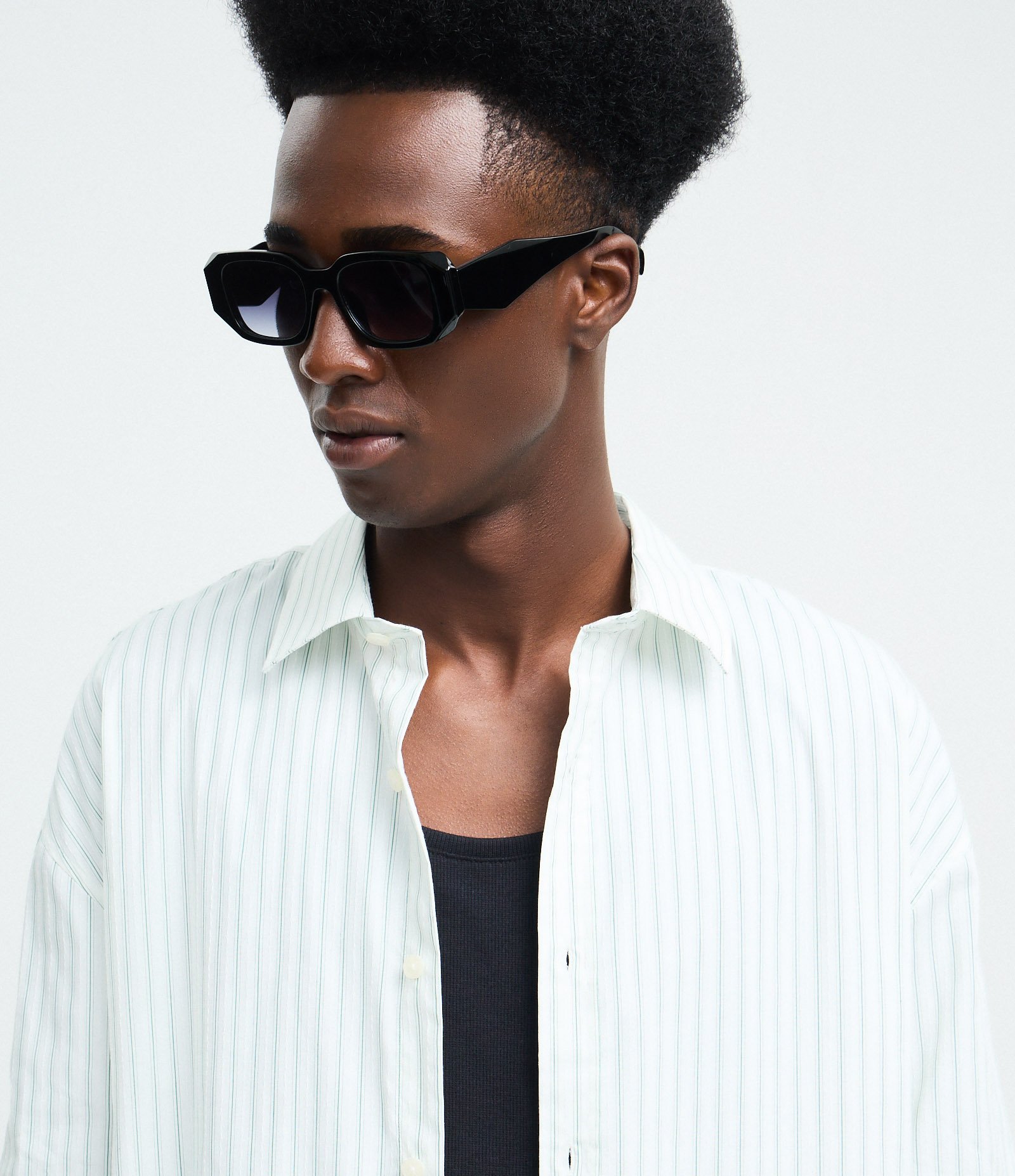 Camisa manga longa Meia Malha Listra Echoes of a Resteess Beat Branco 4