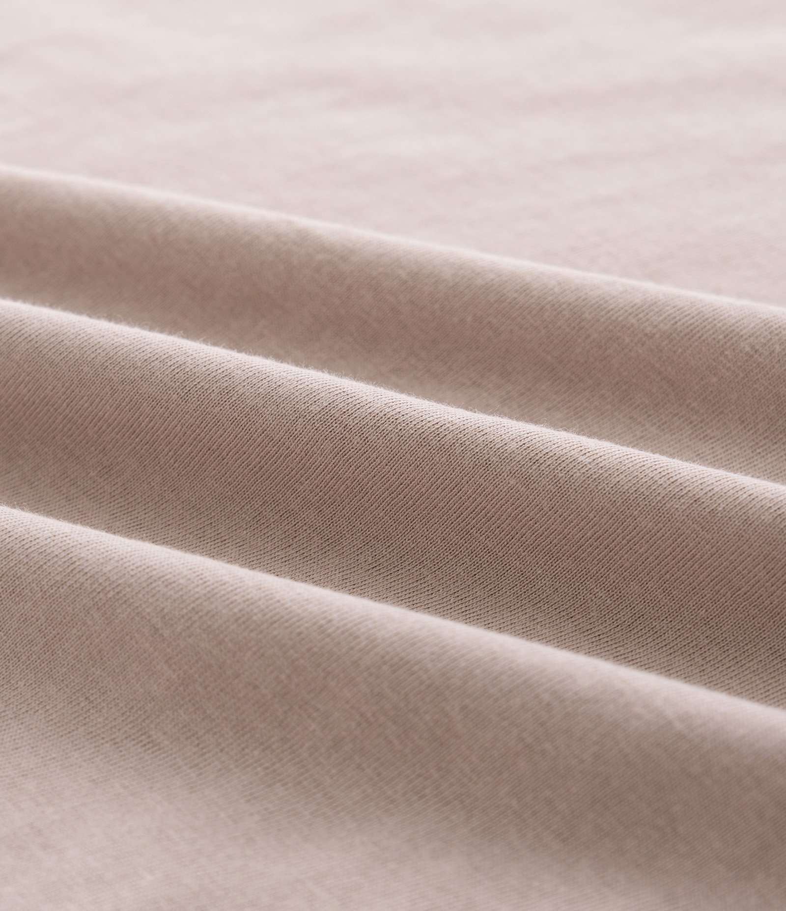 Camiseta Comfort em Algodão com Manga Longa Bege 4