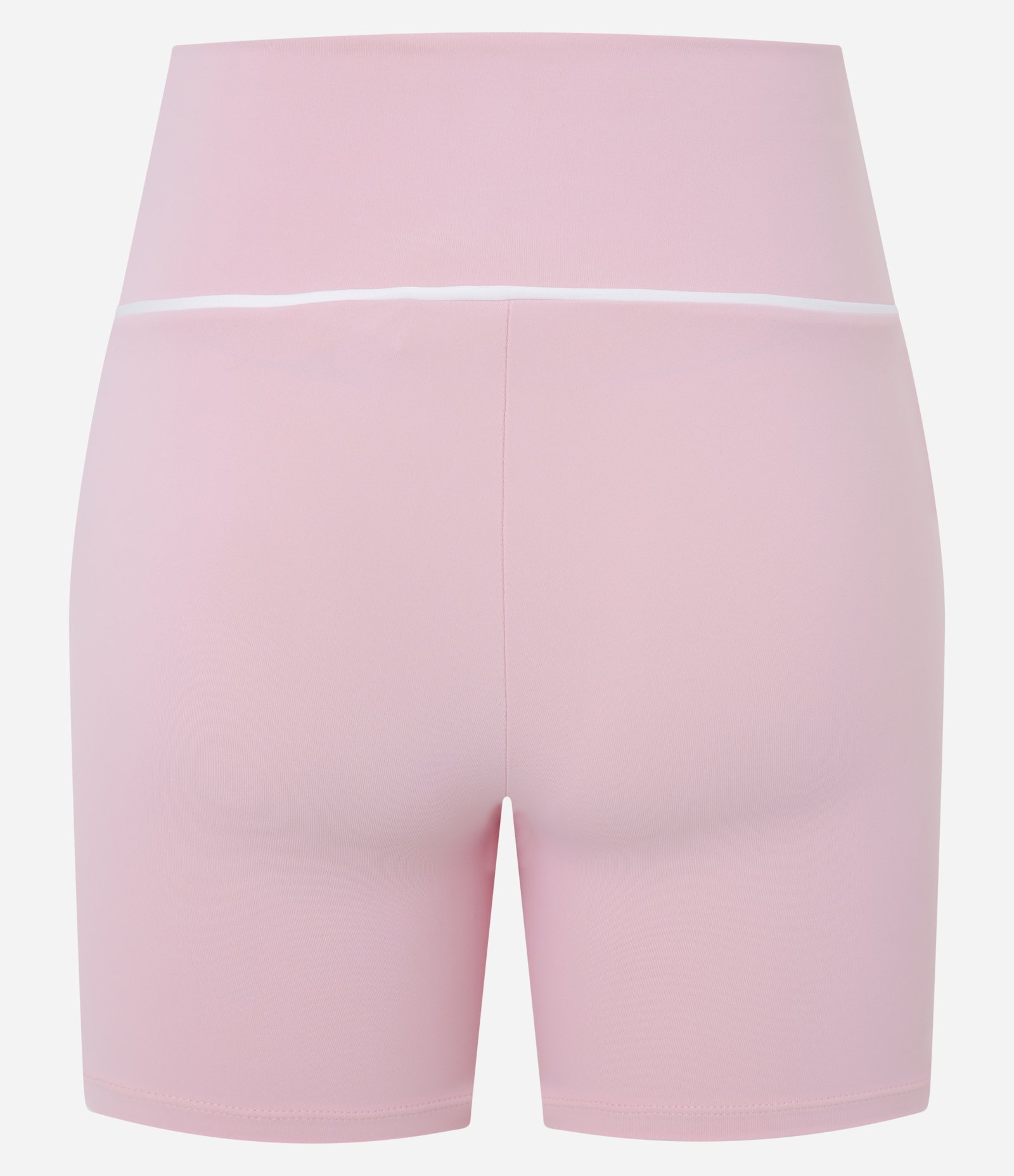 Bermuda Crossfiteira em Microfibra com Cós Transpassado Rosa 6