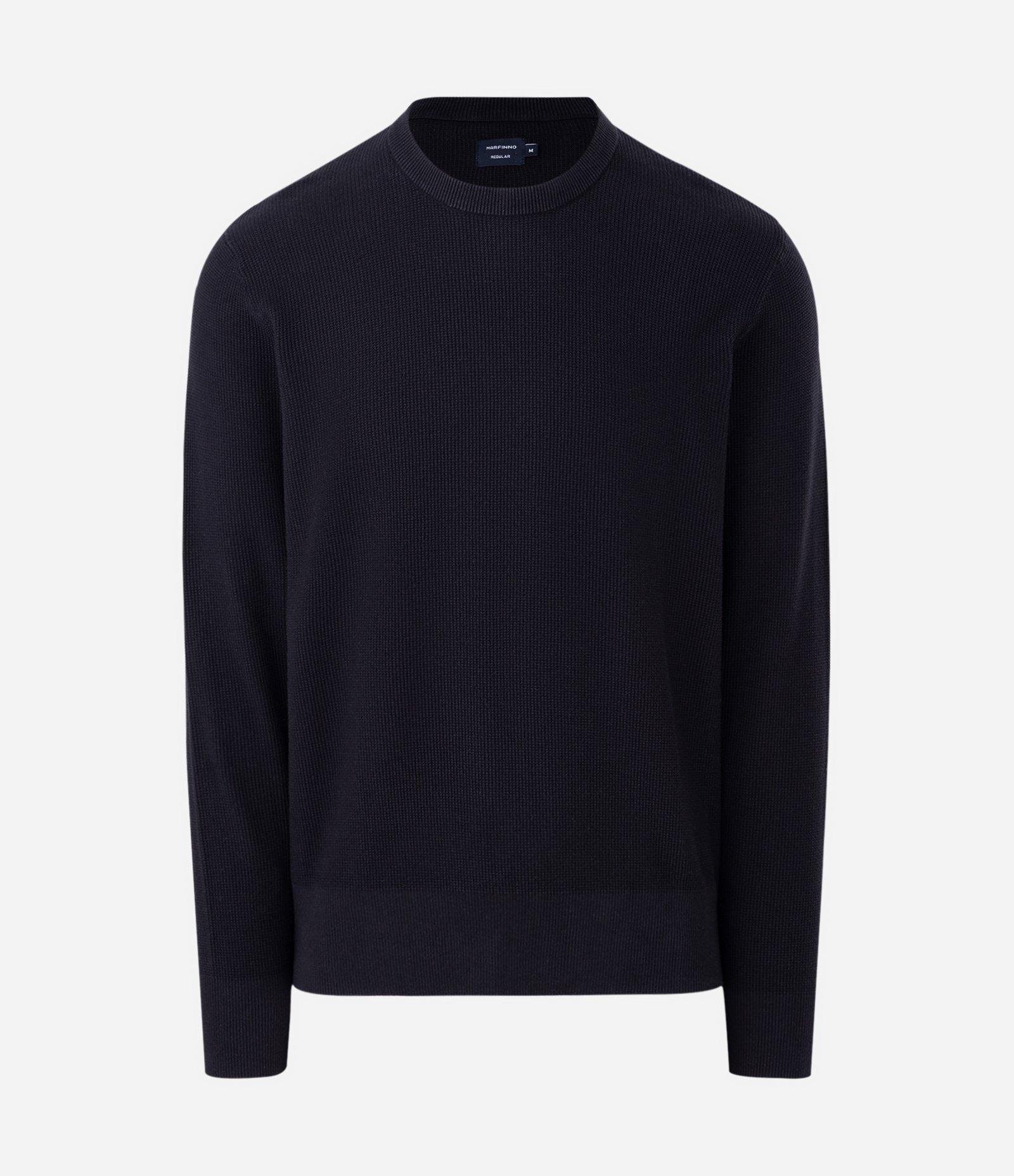 Suéter Texturizado em Piquet com Decote Canoa Cinza Escuro 1