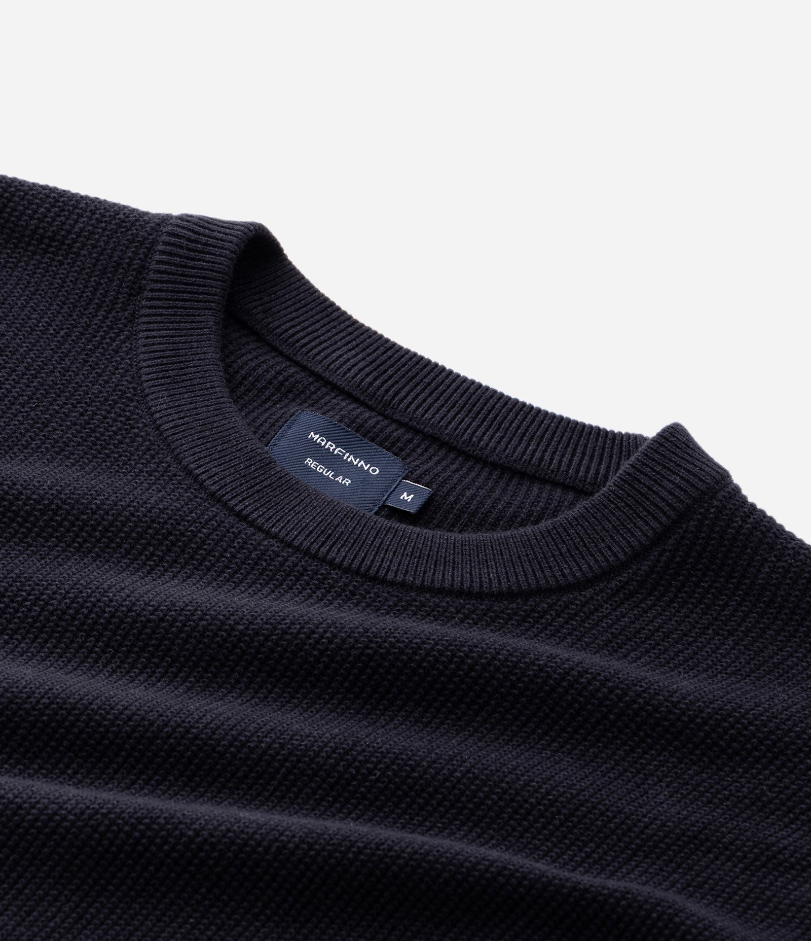 Suéter Texturizado em Piquet com Decote Canoa Cinza Escuro 5