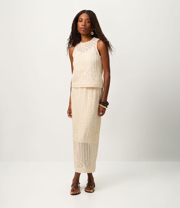 Cor: Bege Claro | Tamanho: PP