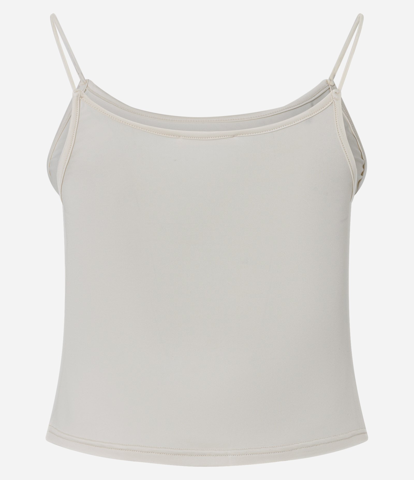 Blusa Sem Manga com Textura Crochetada Bege 10