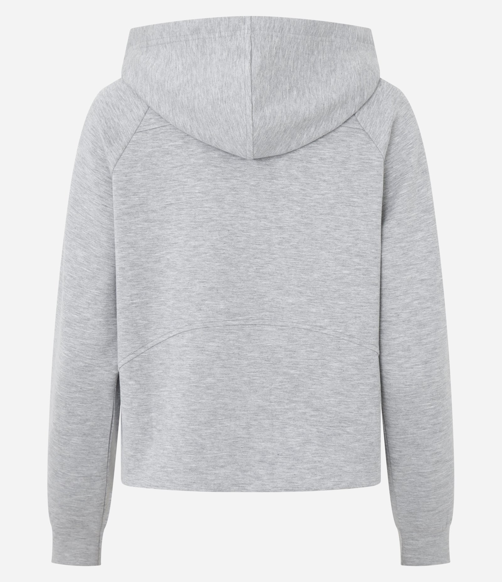 Jaqueta Esportiva com Modal e Bolso Canguru Cinza Mescla 6