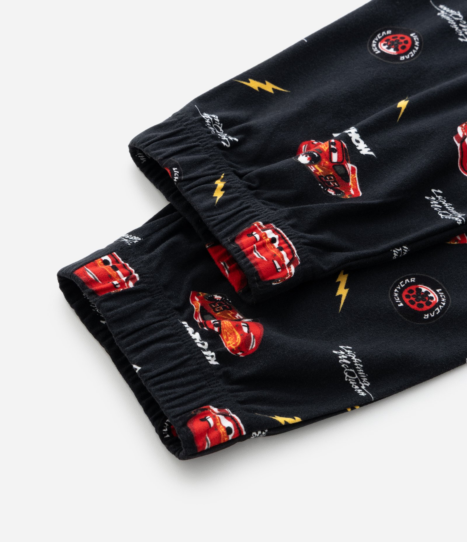 Calça de Pijama em Plush com Estampa Carros Preto 9