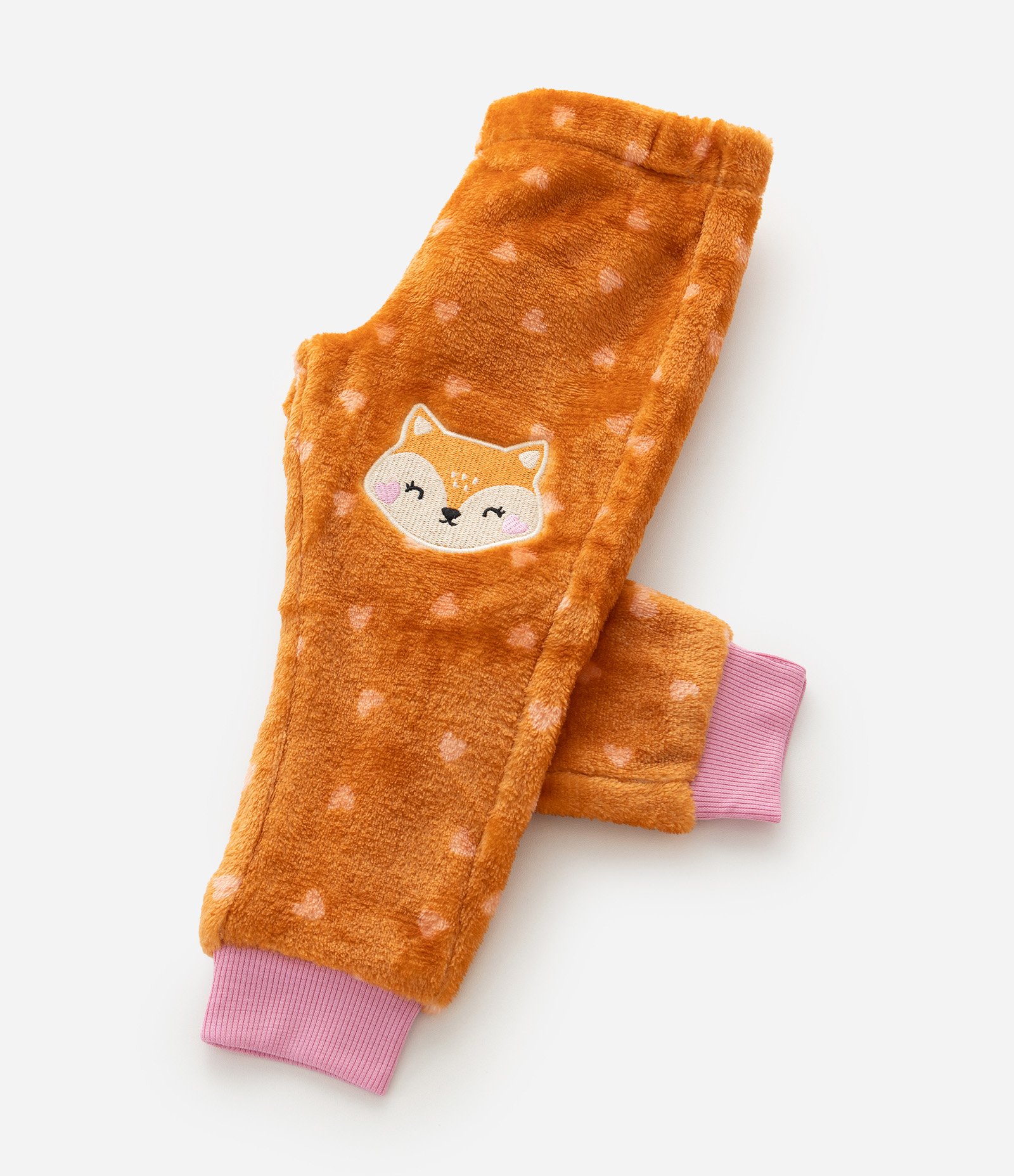 Pijama Infantil com Estampa de Raposa e Orelhas 3D – Tam 2 a 4 Anos Caramelo 6