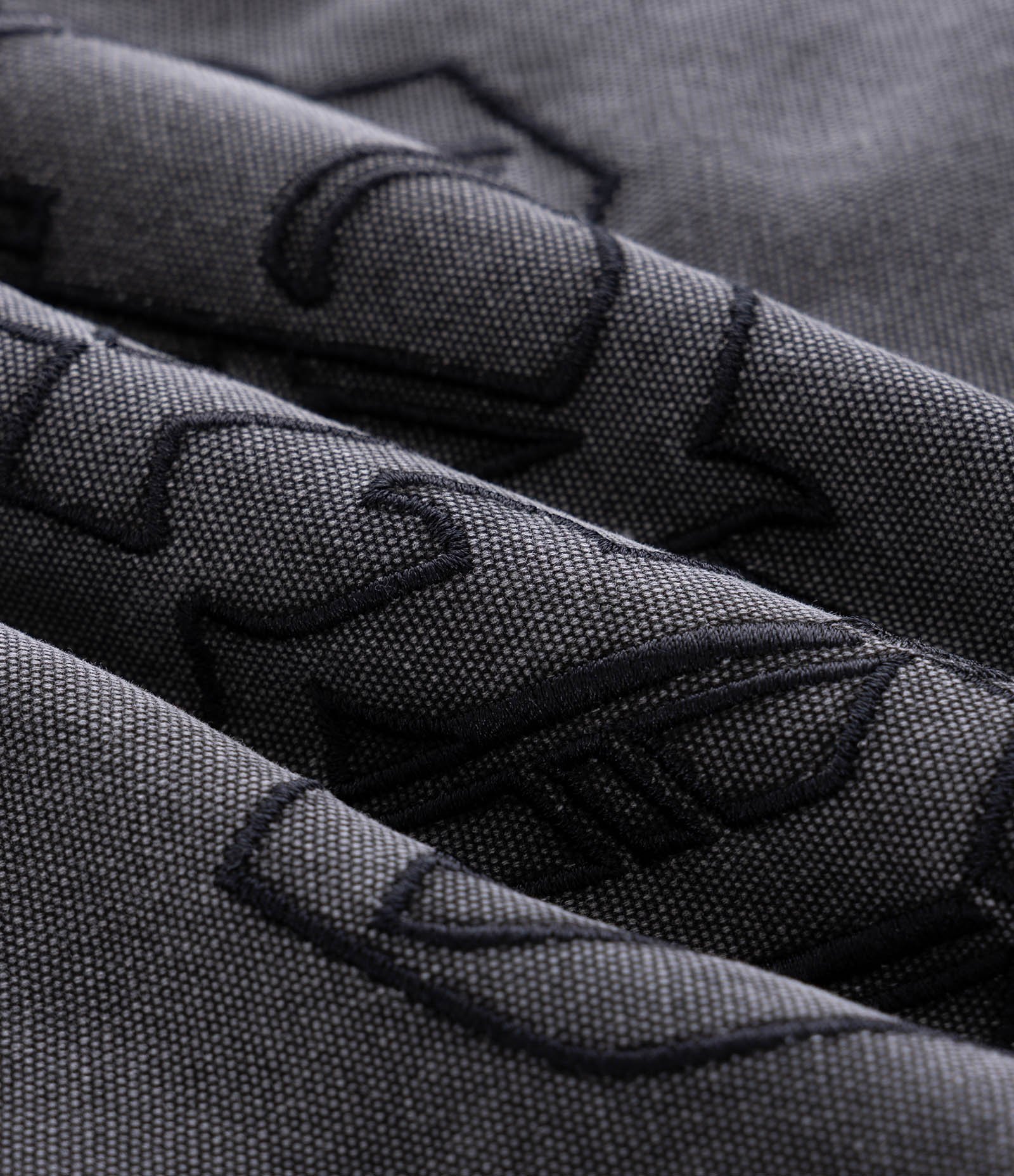 Jaqueta Jeans com Lettering Cinza 5