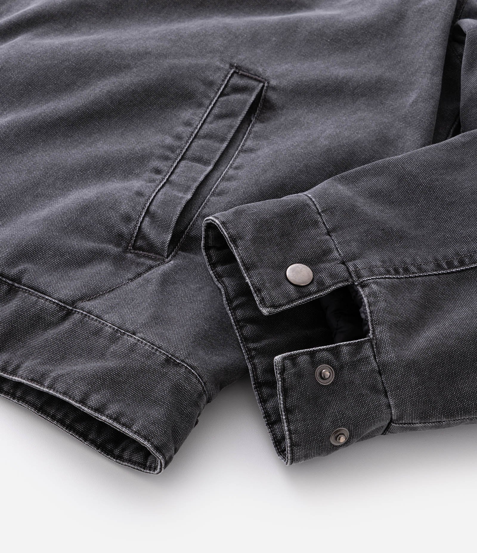 Jaqueta Jeans com Lettering Cinza 6