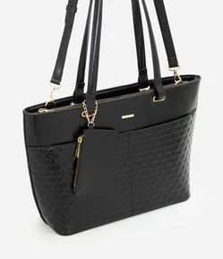 Bolsa Shopper Grande em PVC com Carteira