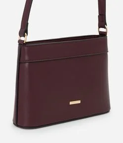 Bolsa Pequena Transversal com Alça Longa