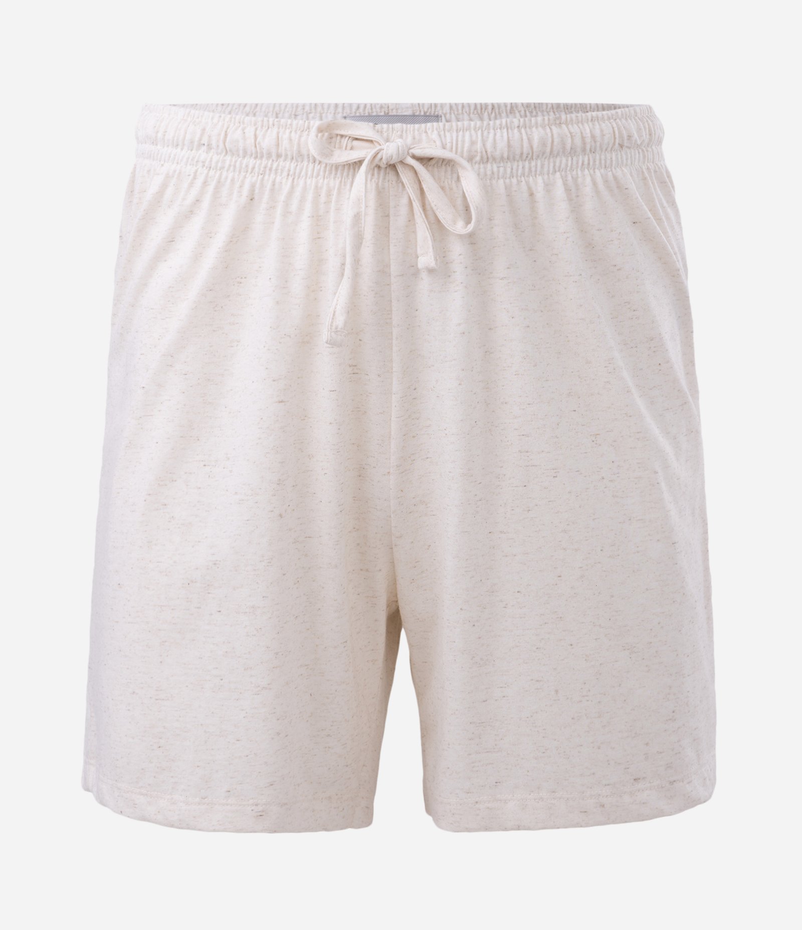 Pijama Curto em Algodão com Linho Branco 3