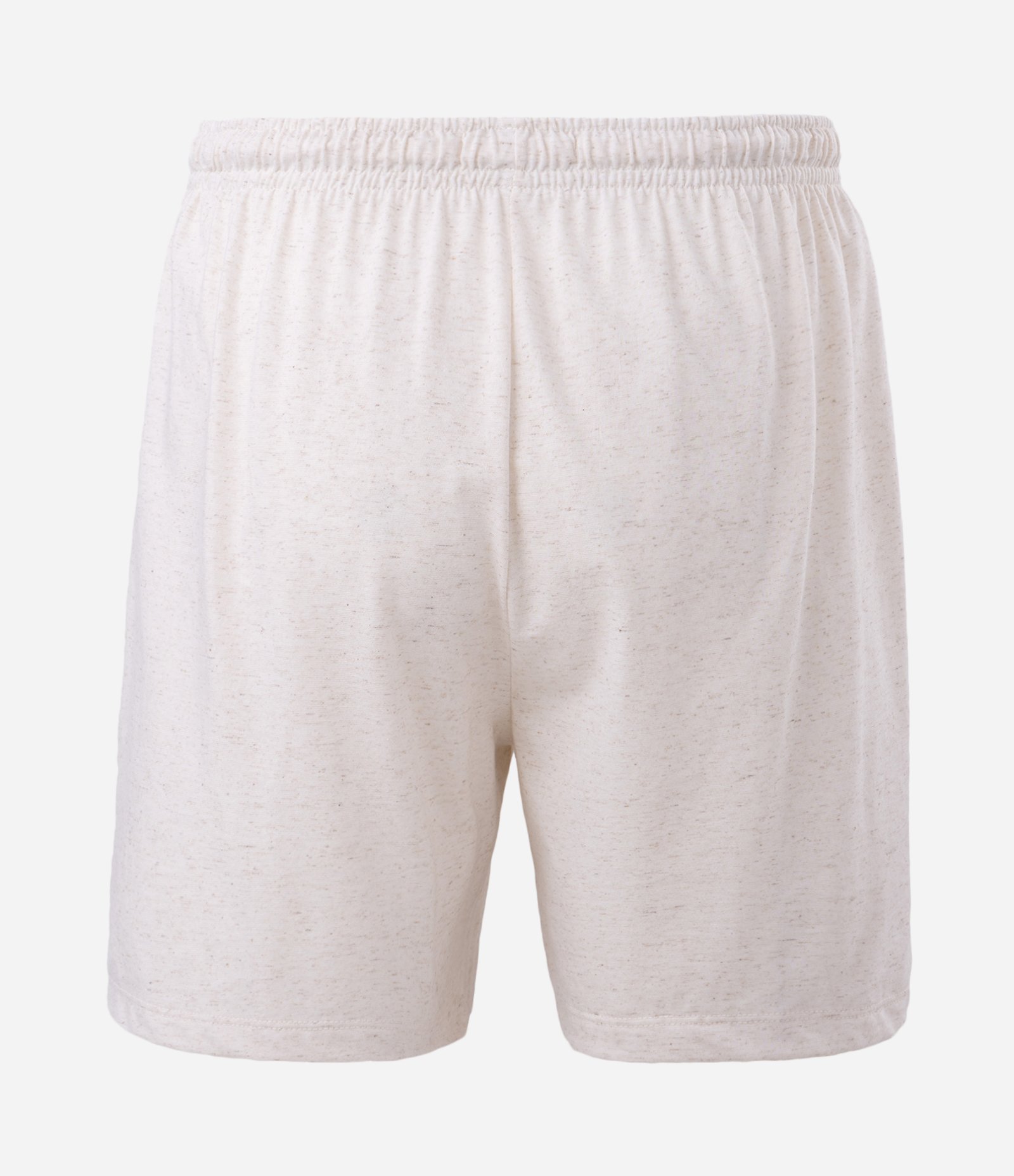 Pijama Curto em Algodão com Linho Branco 4