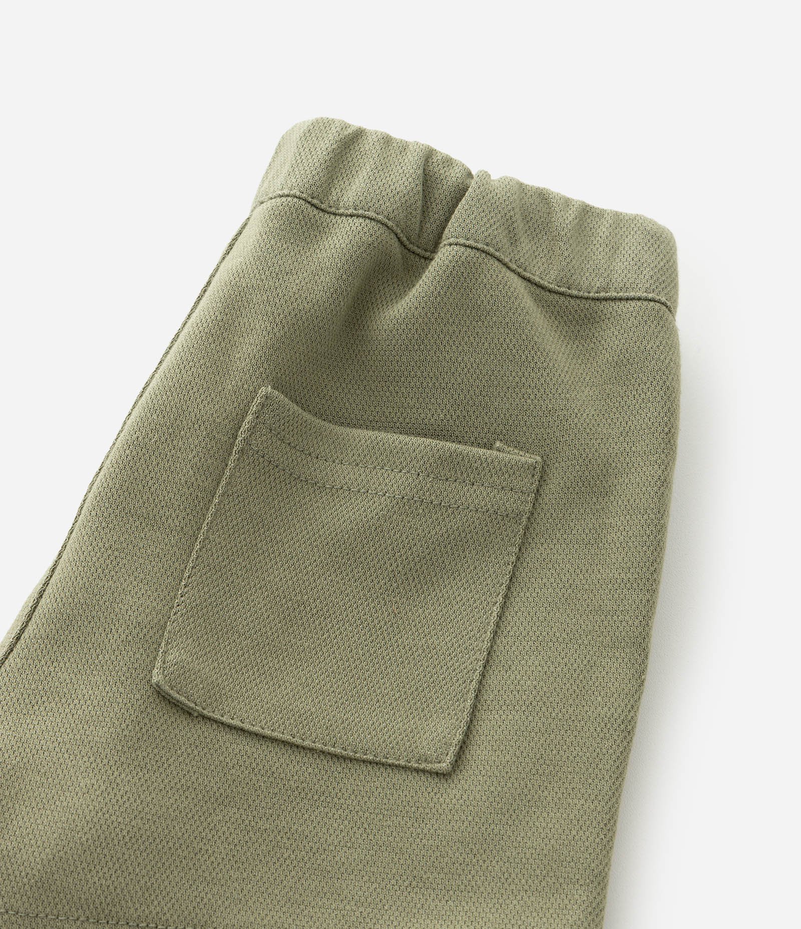 Bermuda Infantil com Bolso – Tam 1 a 5/6 Anos Verde Oliva 7