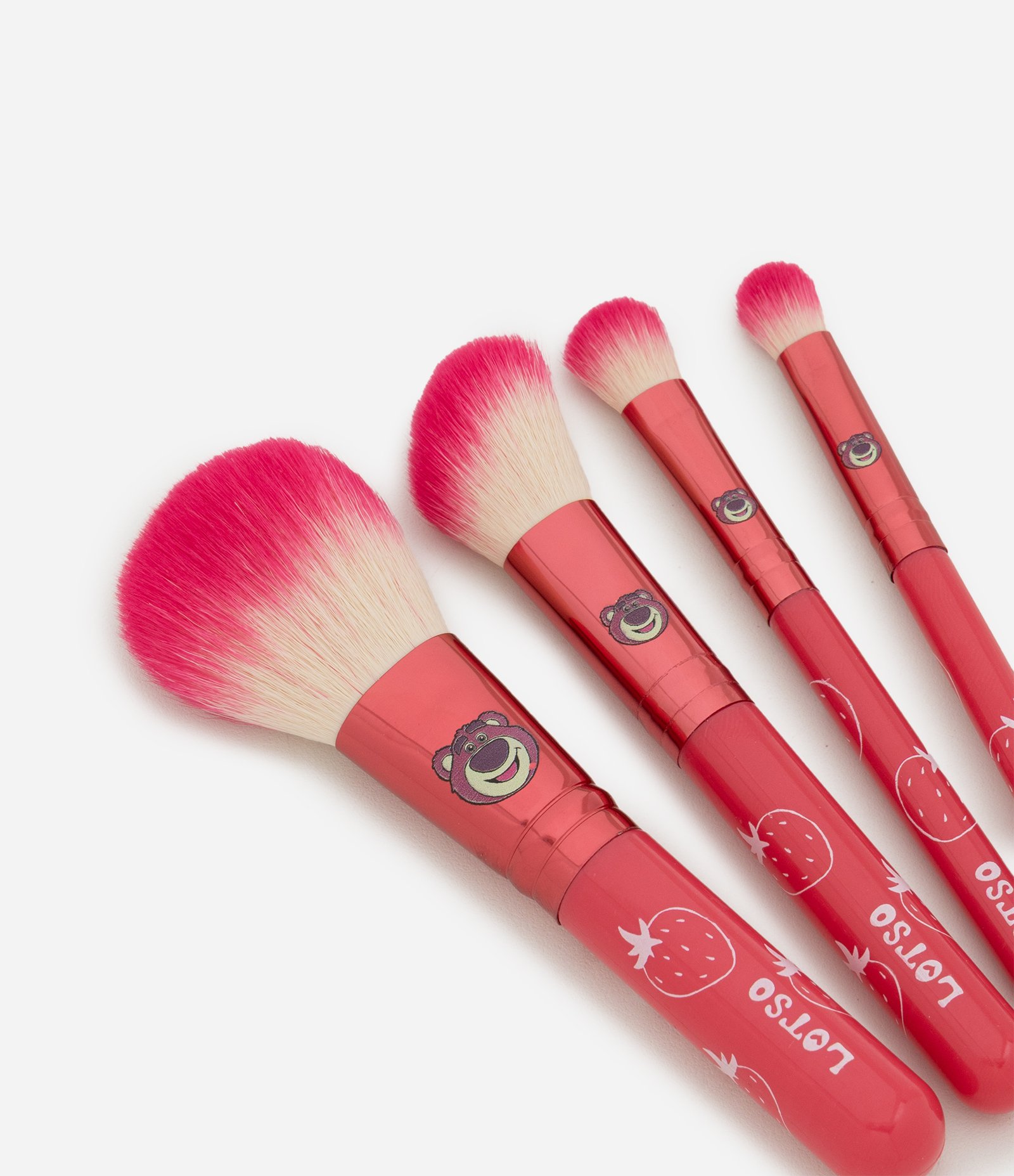 Kit com 4 Pinceis Multifuncionais de Maquiagem Alchemia  Color 2