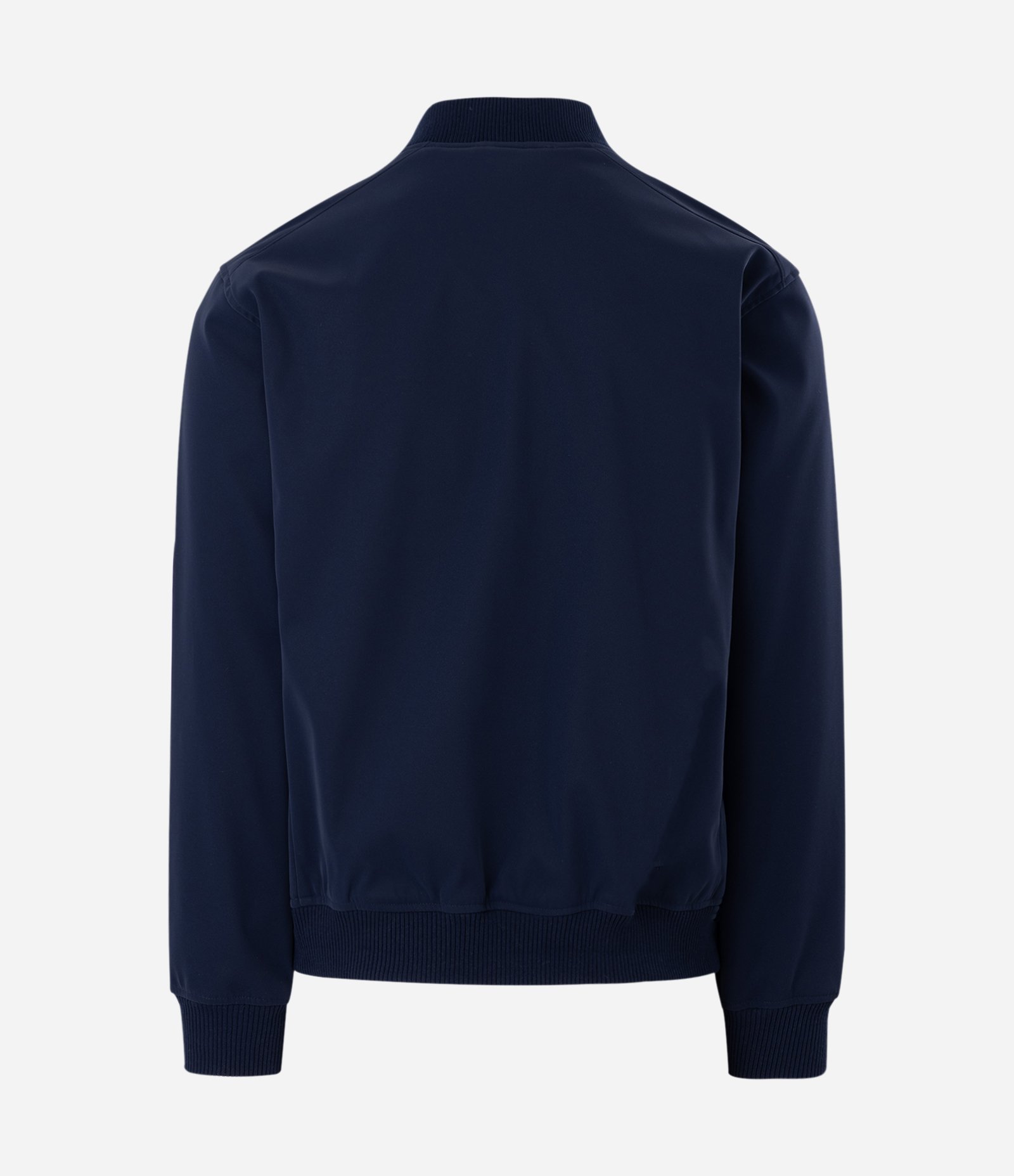 Jaqueta Bomber com Bolso Interno e Textura Emborrachada Azul Escuro 6