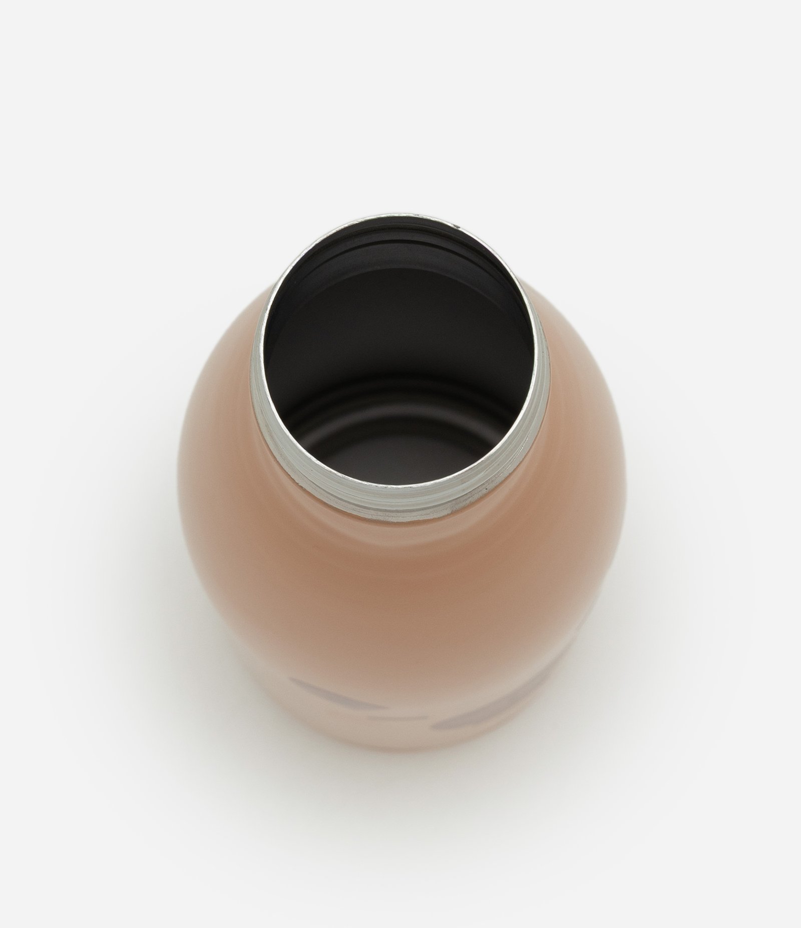 Garrafa Metalizada com Tampa 3D de Capivara Marrom 3