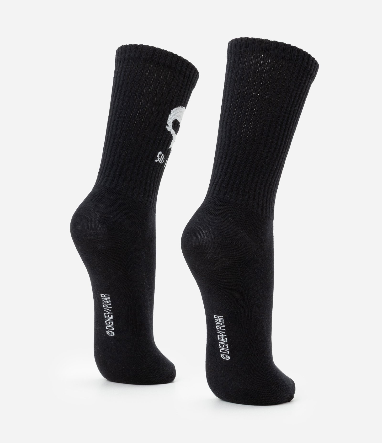 Meia Cano Longo em Algodão com Estampa Sid Phillips Toy Story Preto 3