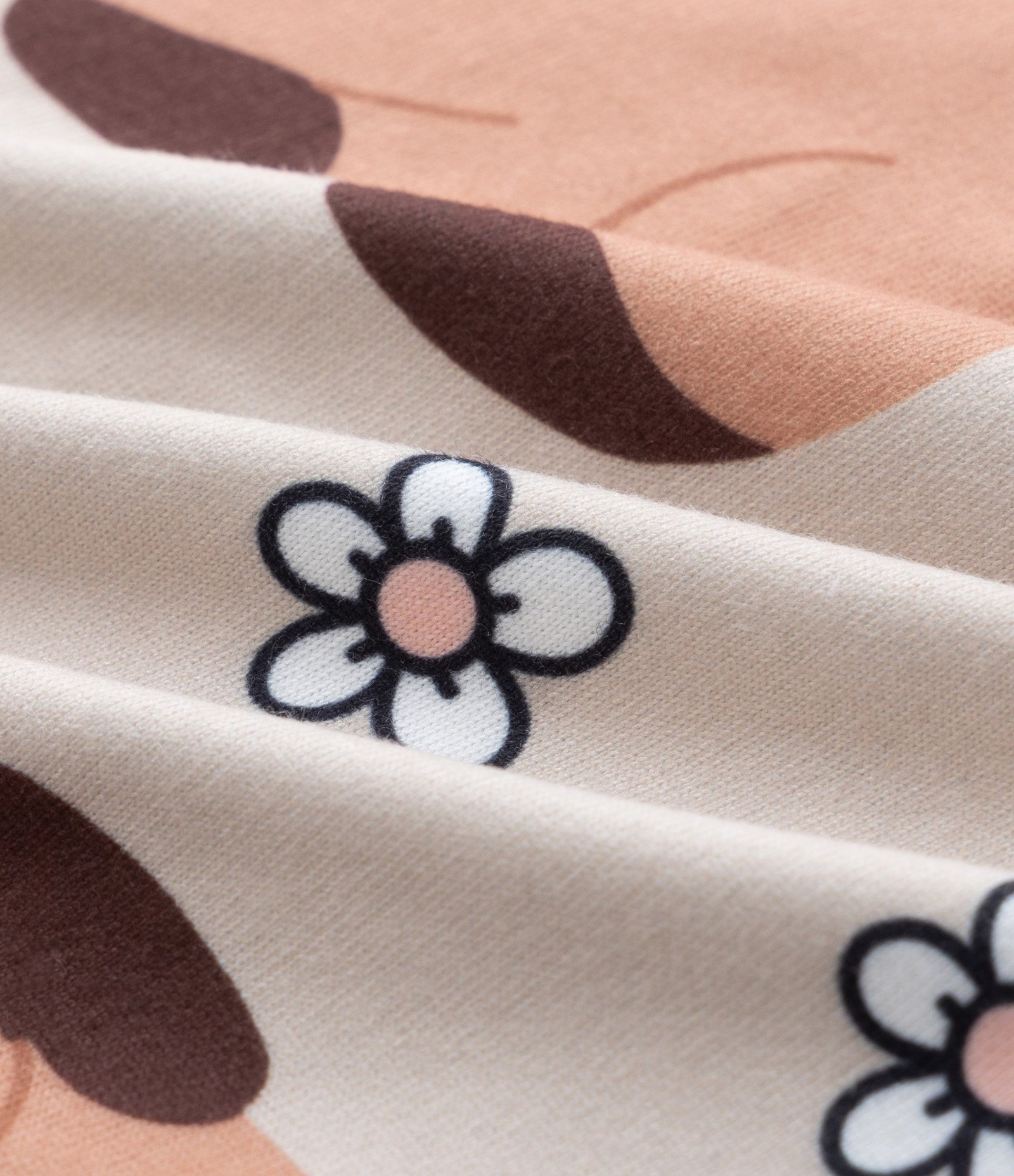 Pijama Infantil com Estampa de Capivaras – Tam 5 a 16 Anos Bege 7