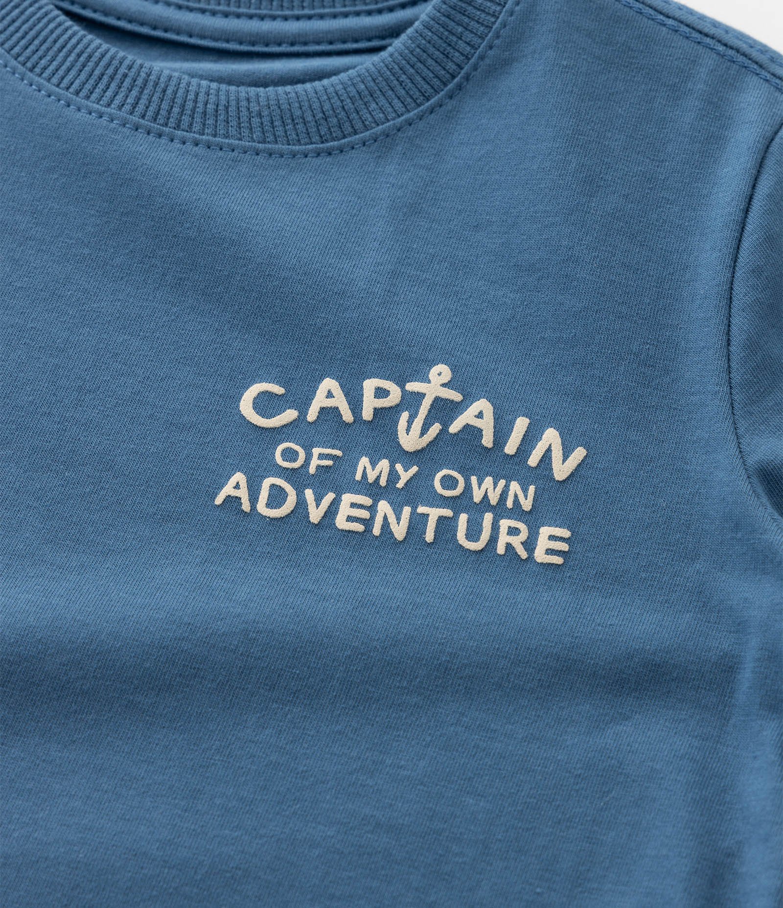 Conjunto Infantil em Algodão com Estampa de Foca - 1 a 5/6 Azul 8