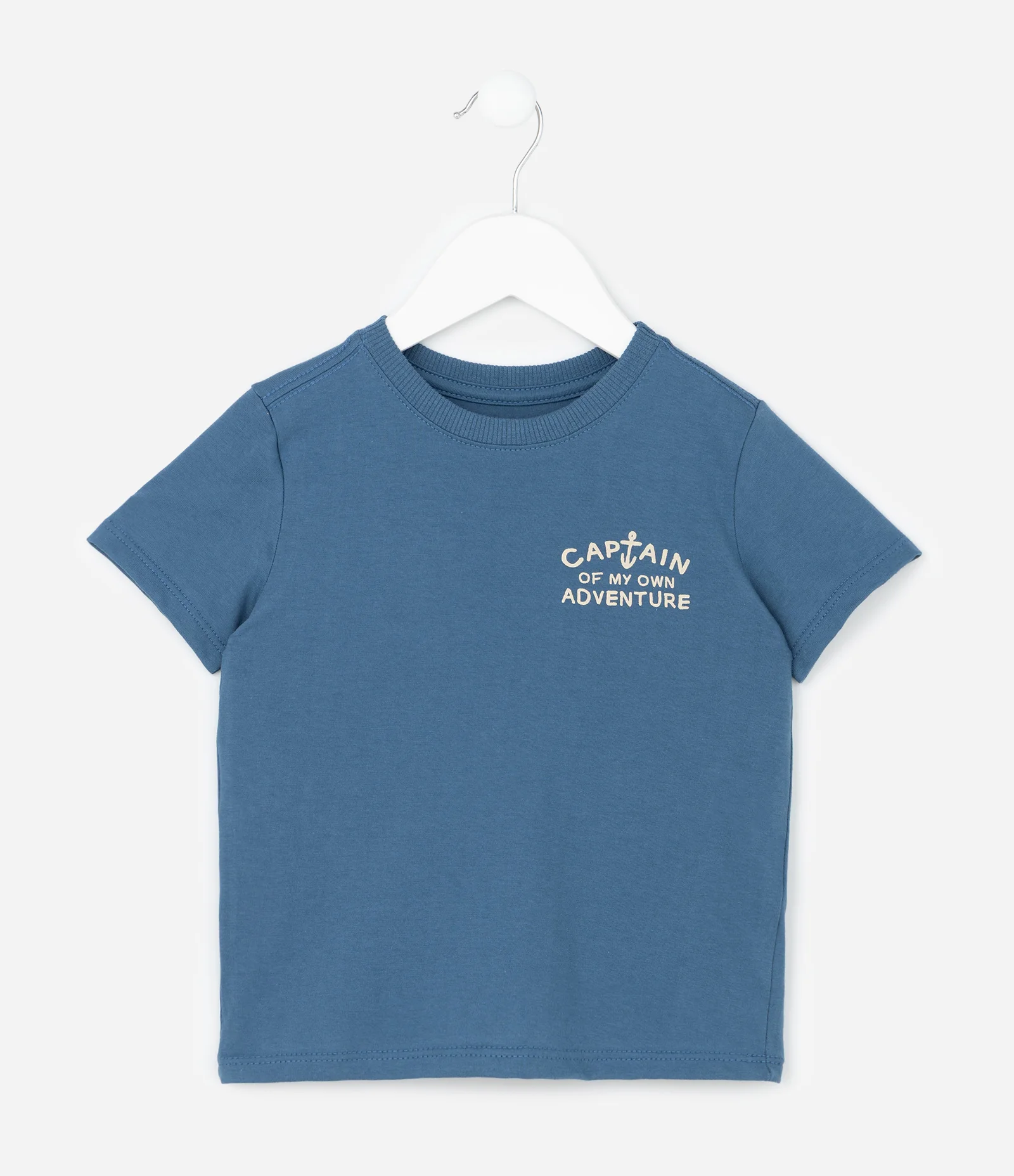 Conjunto Infantil em Algodão com Estampa de Foca - 1 a 5/6 Azul 2