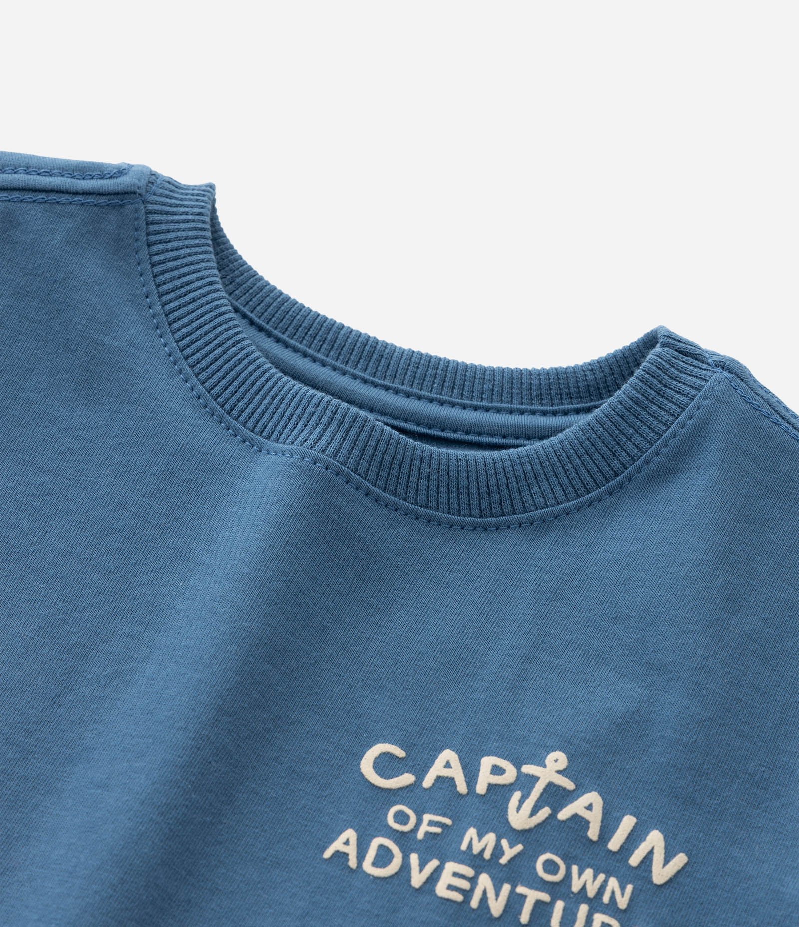 Conjunto Infantil em Algodão com Estampa de Foca - 1 a 5/6 Azul 6