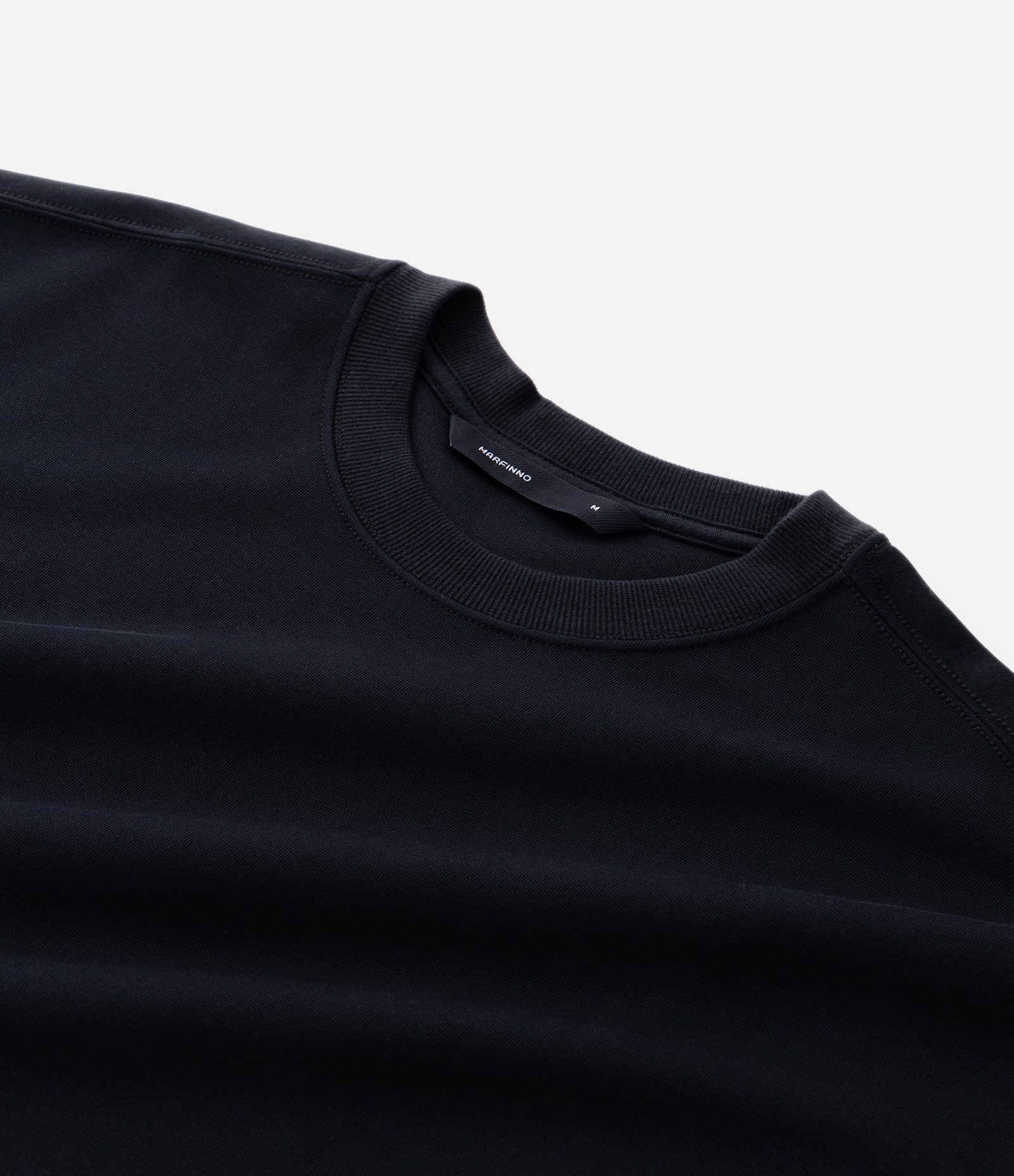 Camiseta Boxy Tech em Malha Pesada Preto 5